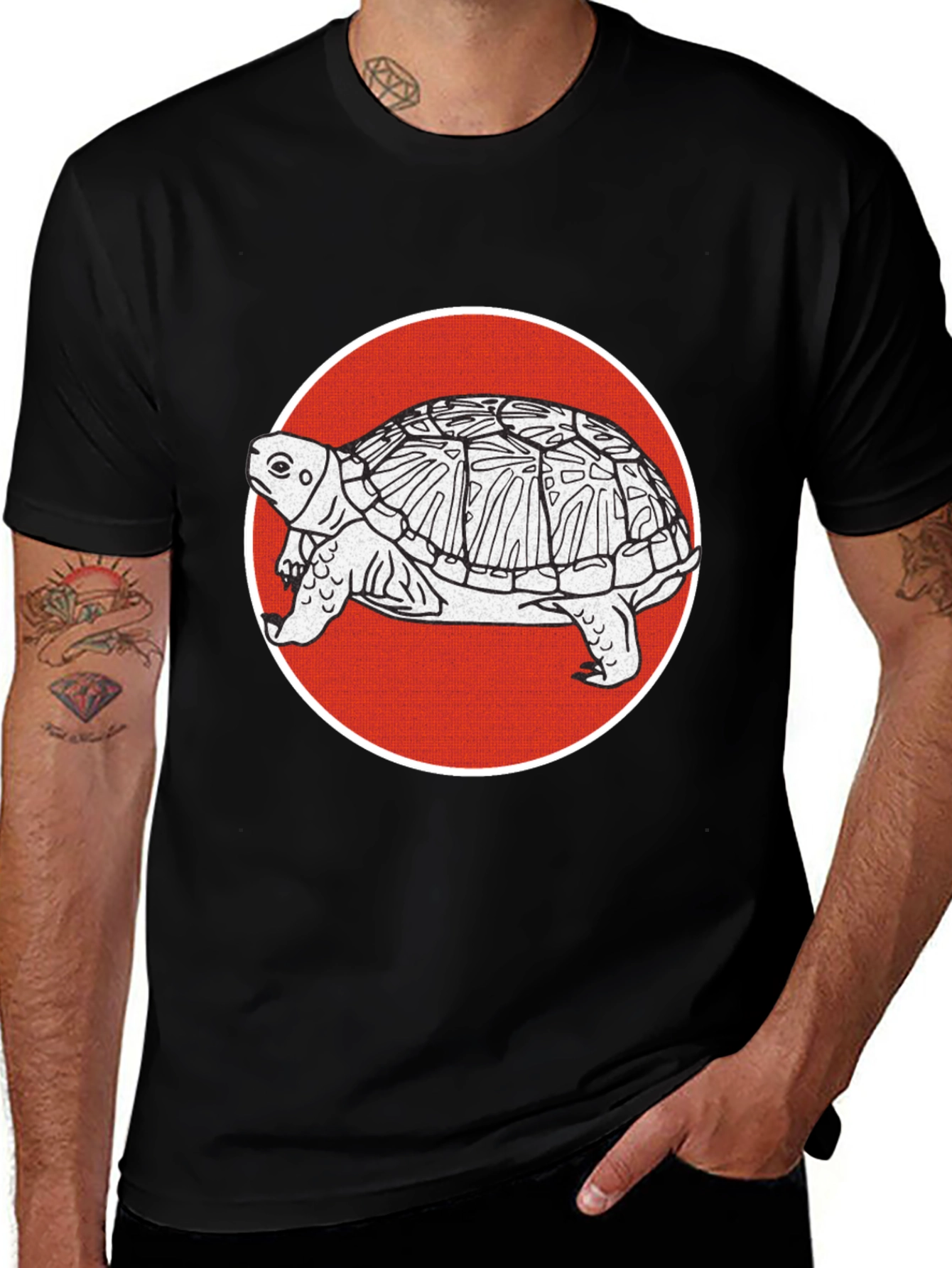 Variant 27 of Turtle Graphic T-Shirt - Classic Design