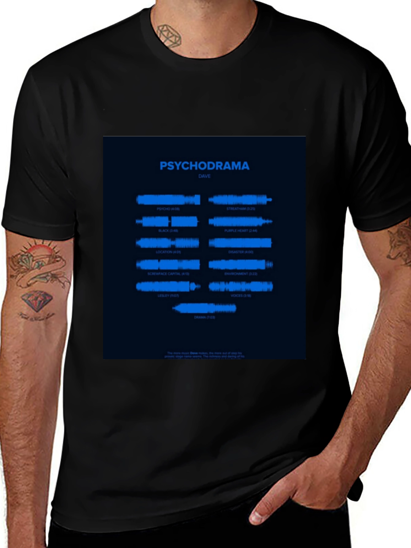 Psychodrama Dave Album T-Shirt