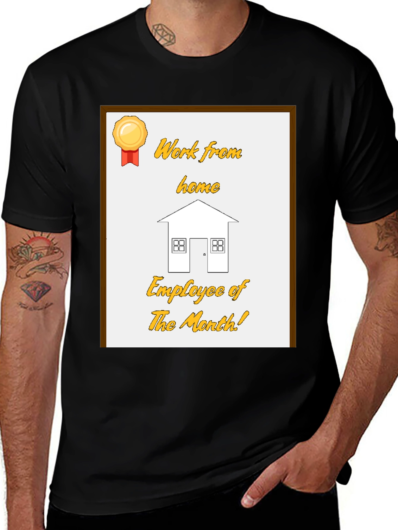 Work From Home Employee of The Month T-Shirt