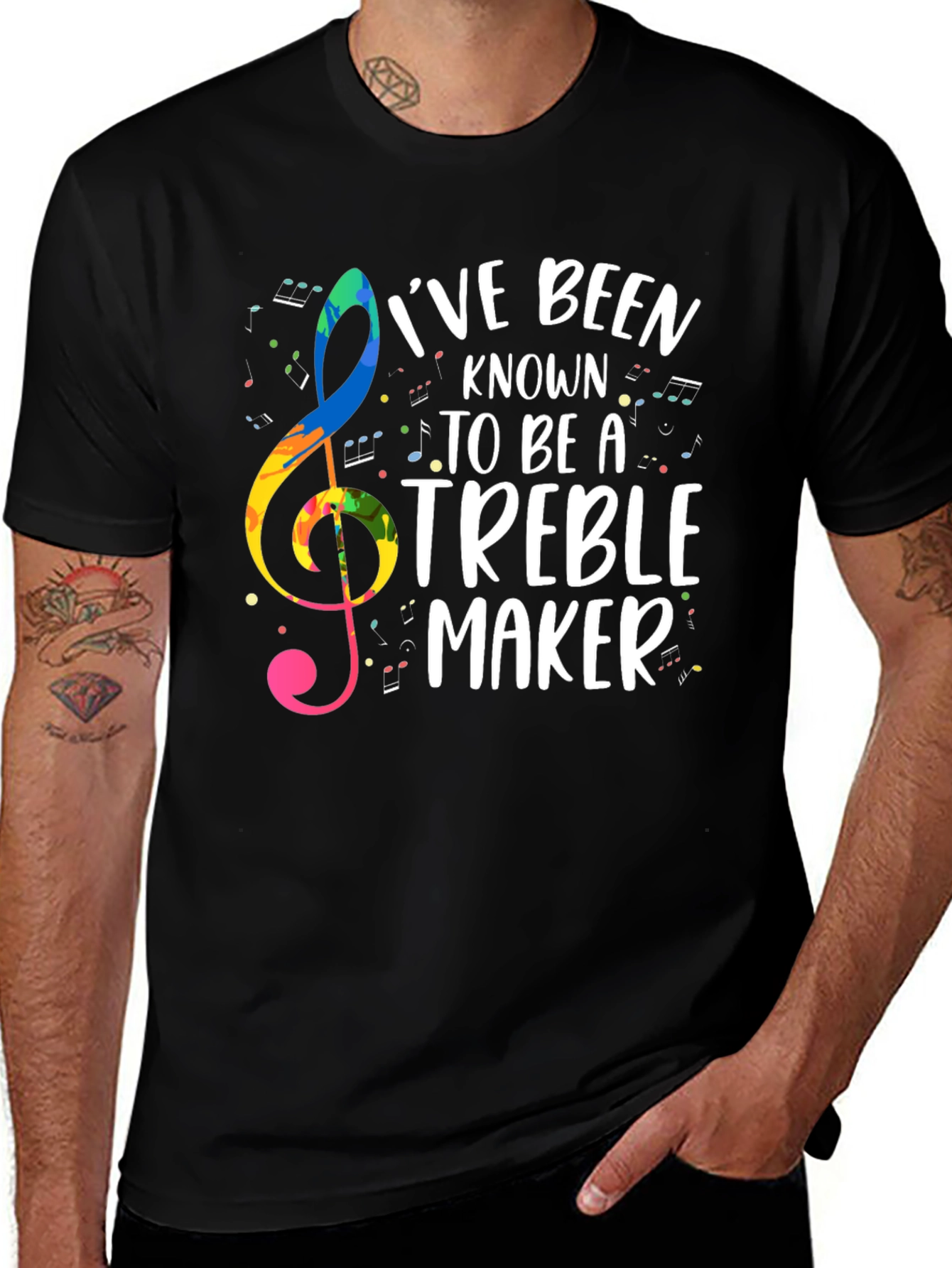 Treble Maker Graphic Tee - Music Lover's Shirt