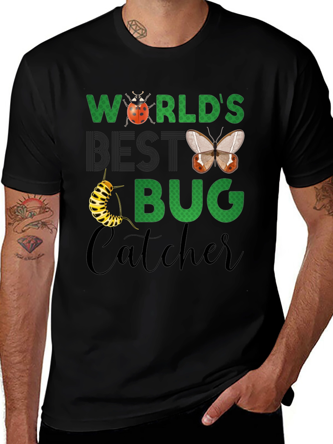 Variant 18 of World's Best Bug Catcher T-Shirt