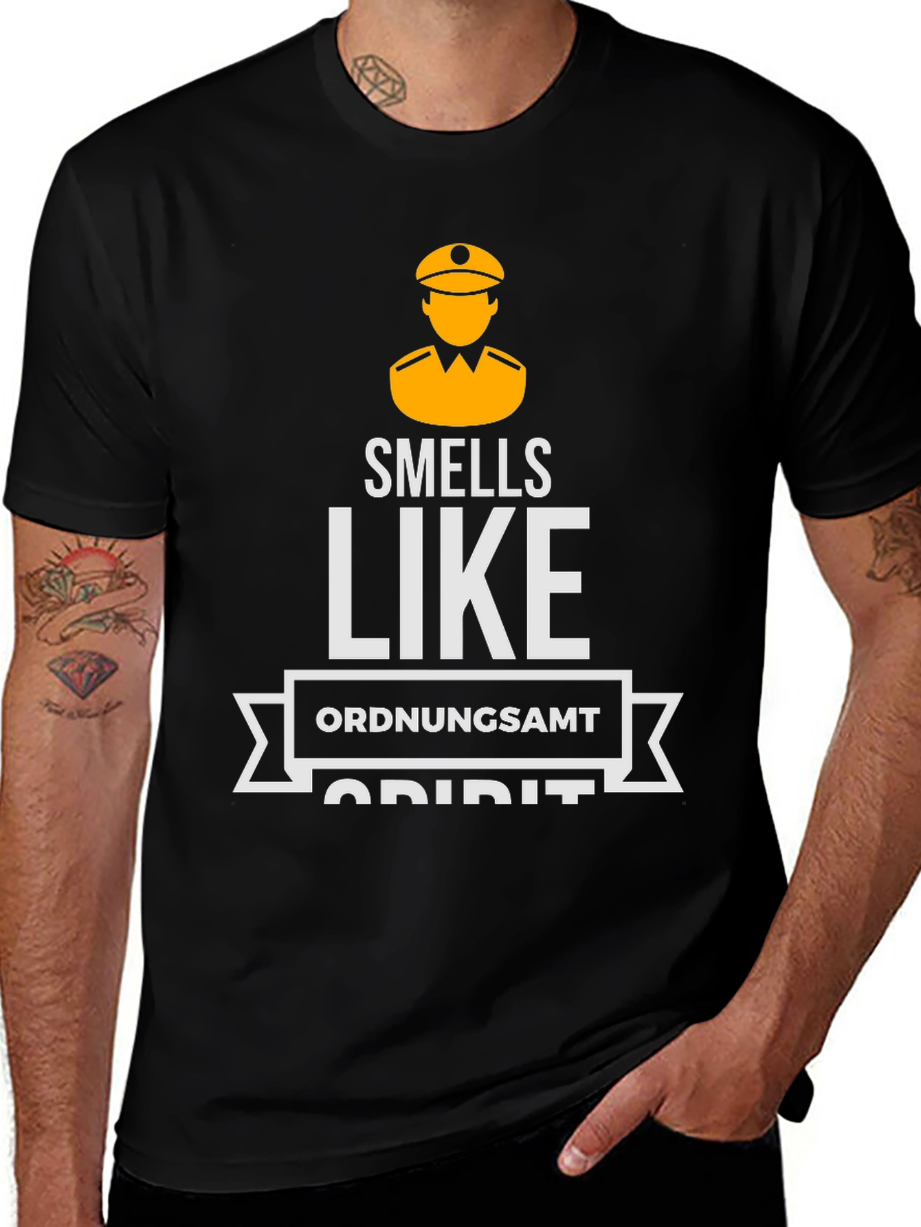 Variant 9 of Smells Like Ordnungsamt Spirit T-Shirt