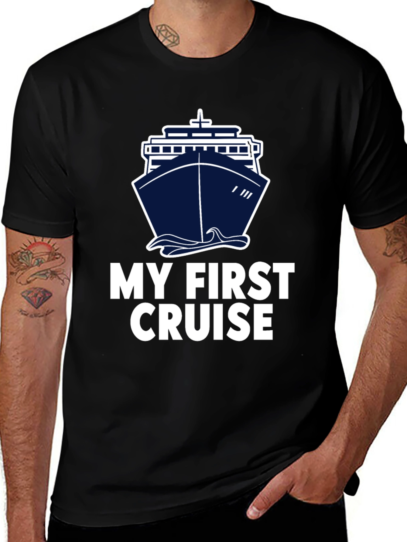 My First Cruise T-Shirt - Cruise Ship Design