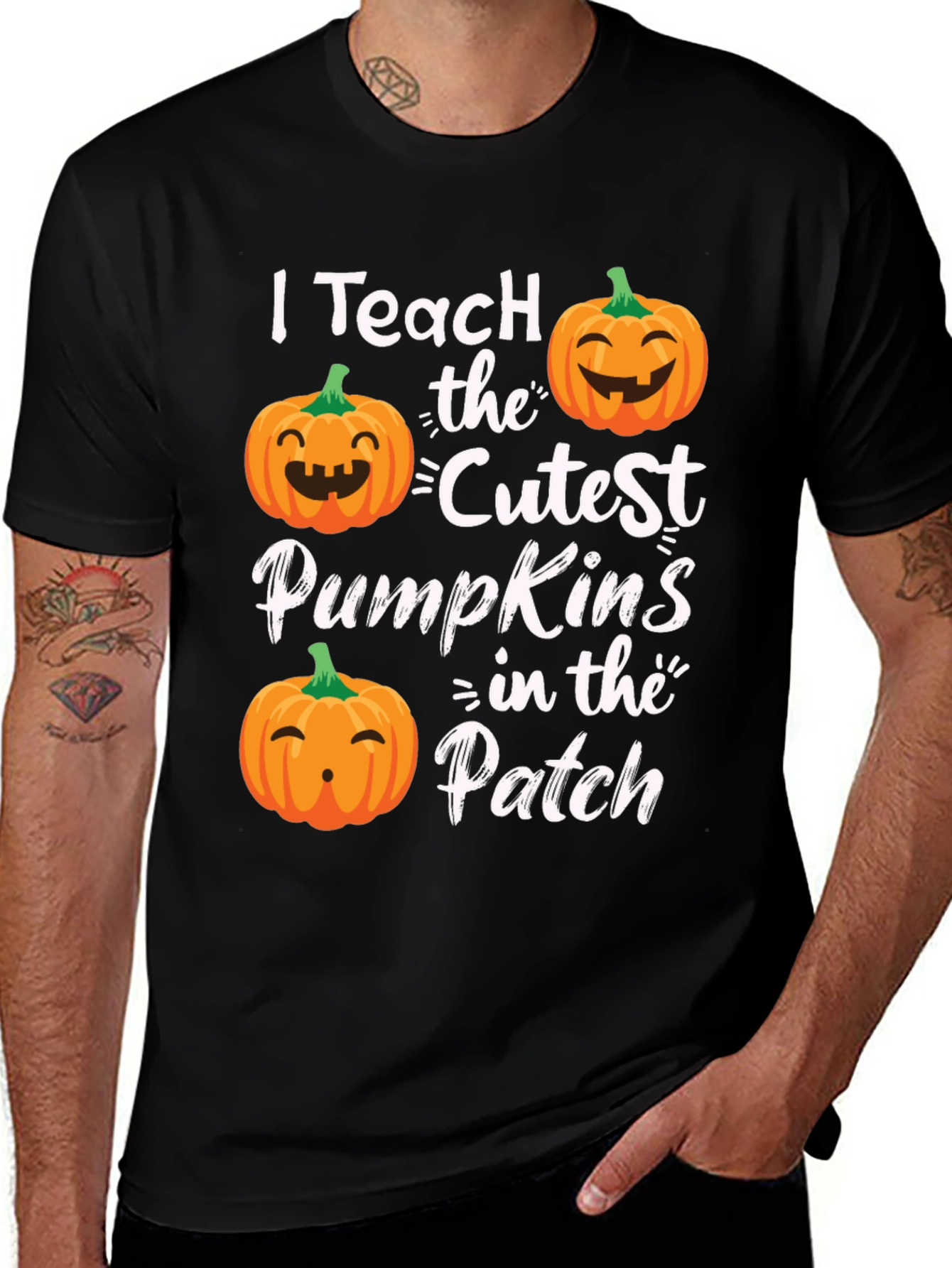 Variant 29 of I Teach the Cutest Pumpkins T-Shirt