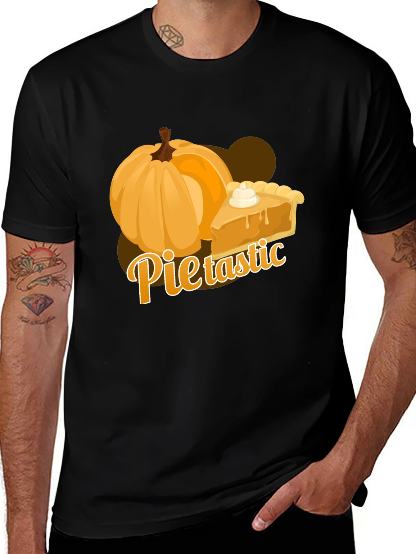 Variant 7 of Pietastic T-Shirt - Pumpkin Pie Graphic Tee