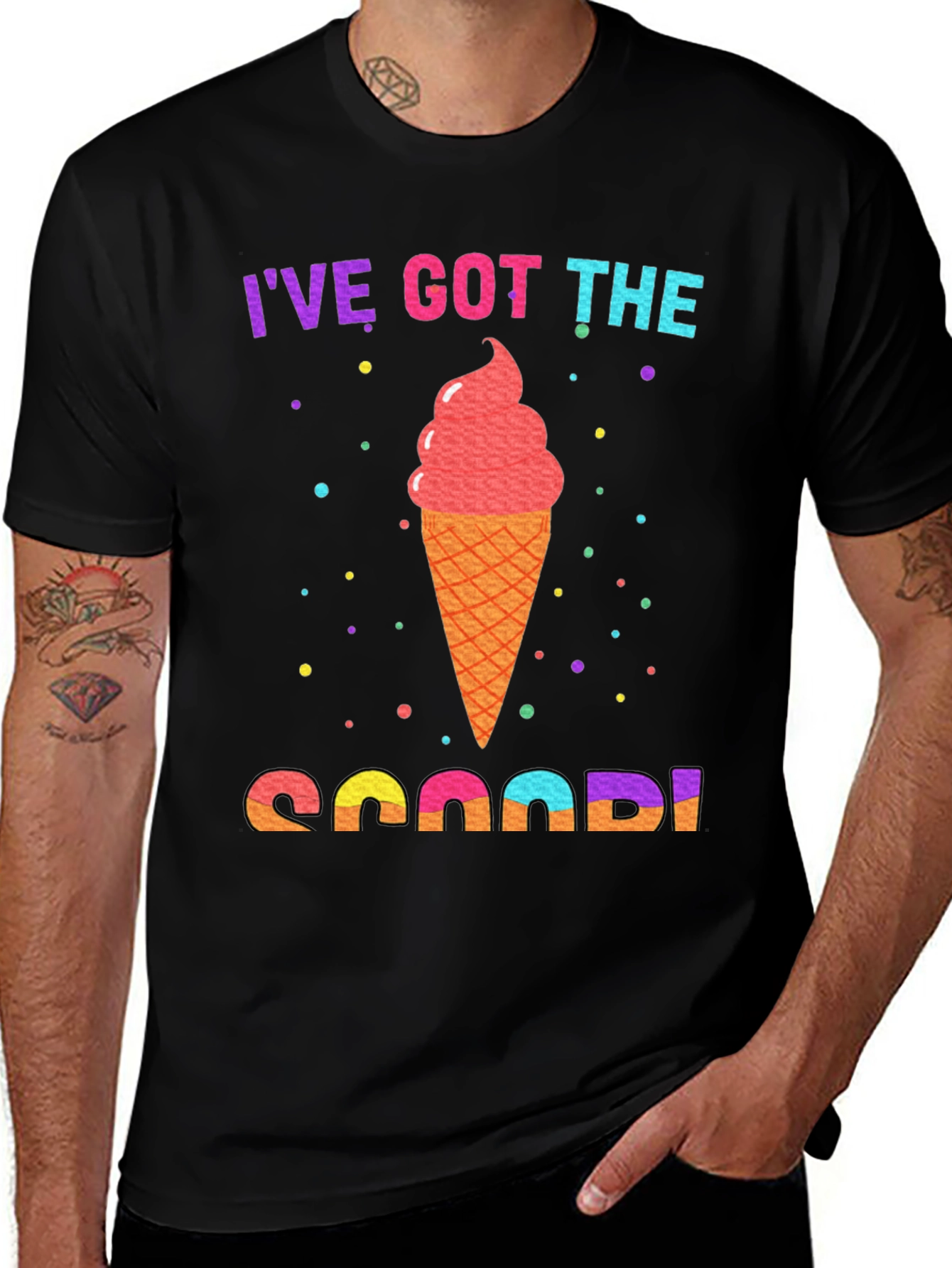 Variant 6 of I've Got The Scoop T-Shirt