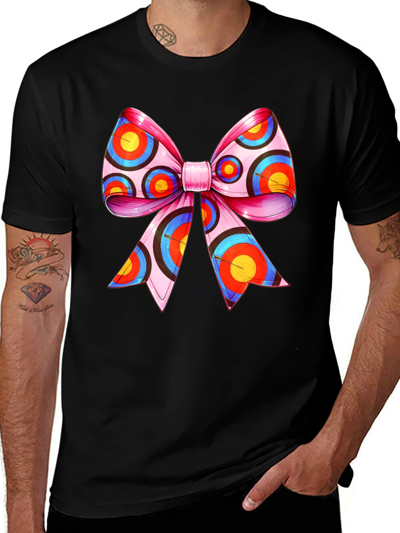 Variant 24 of Target Bow Graphic Tee - Unique Archery Design T-Shirt