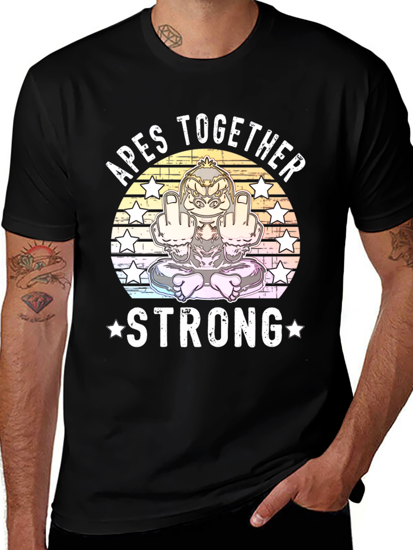 Variant 4 of Apes Together Strong Graphic T-Shirt