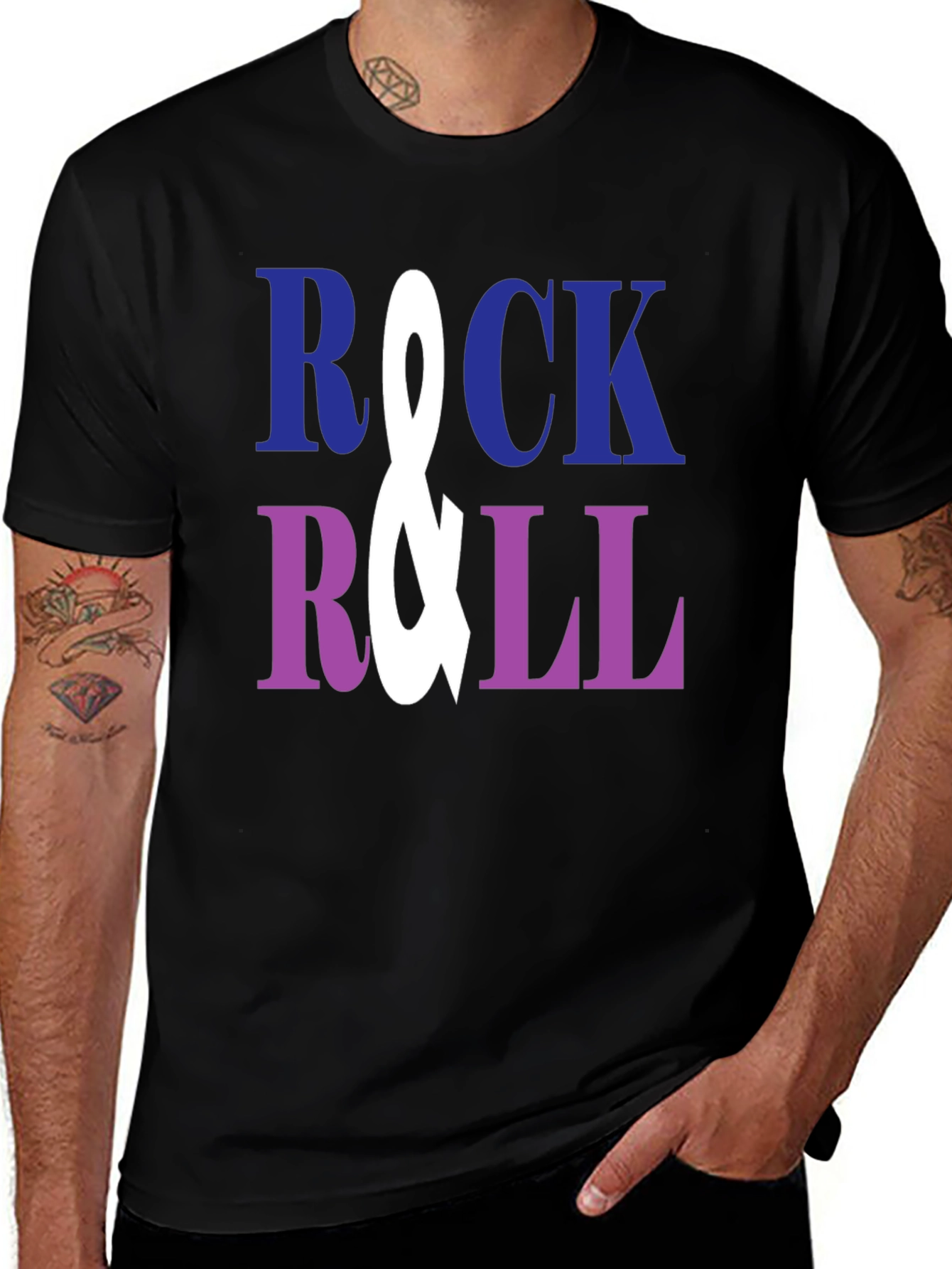 Variant 21 of Rock & Roll Graphic Tee - Bold Style Statement