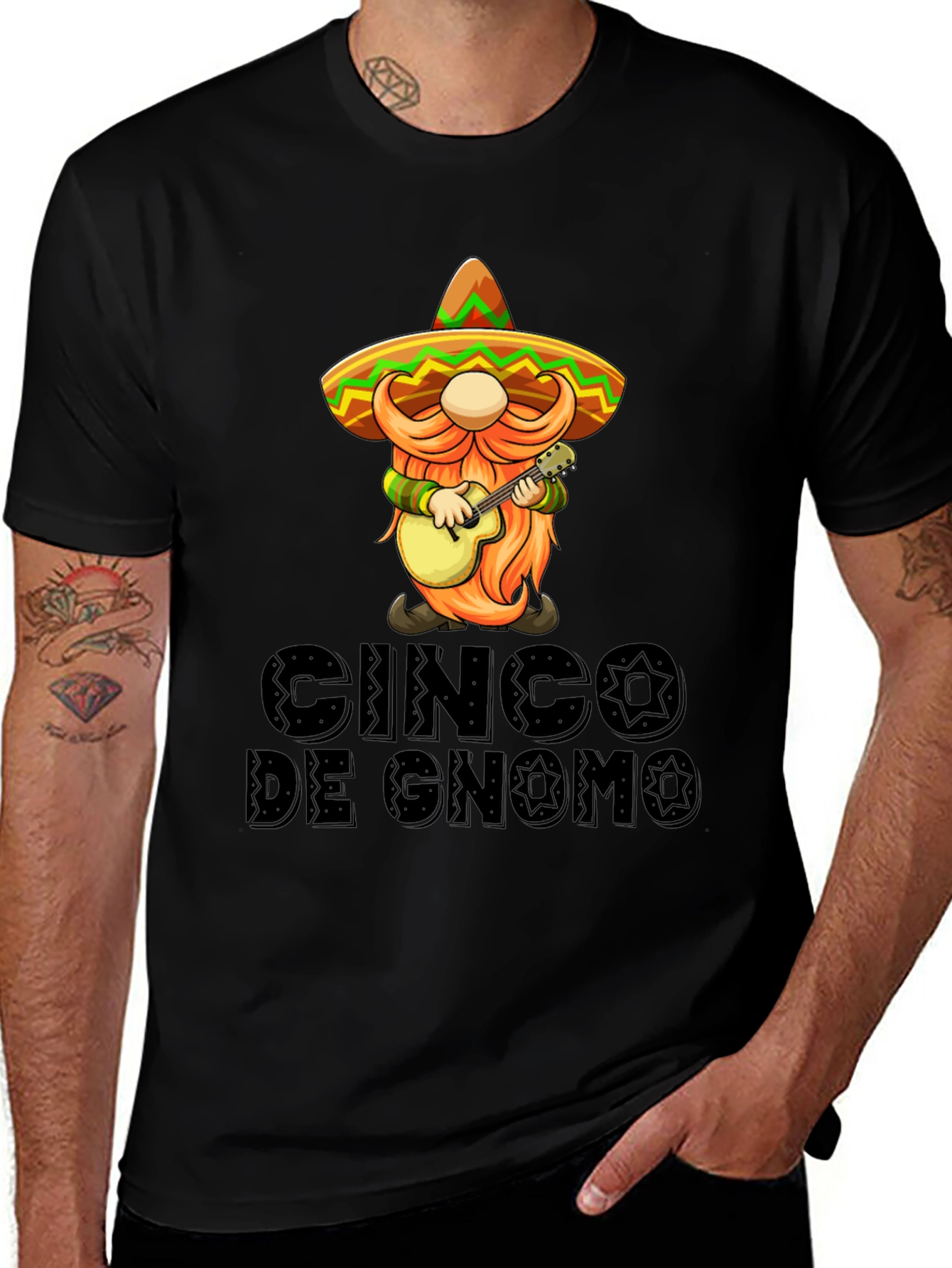 Variant 26 of Cinco De Gnome Graphic T-Shirt