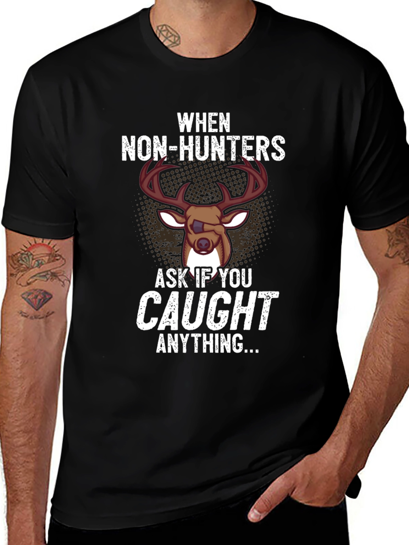 Variant 25 of Funny Hunting T-Shirt - When Non-Hunters Ask...