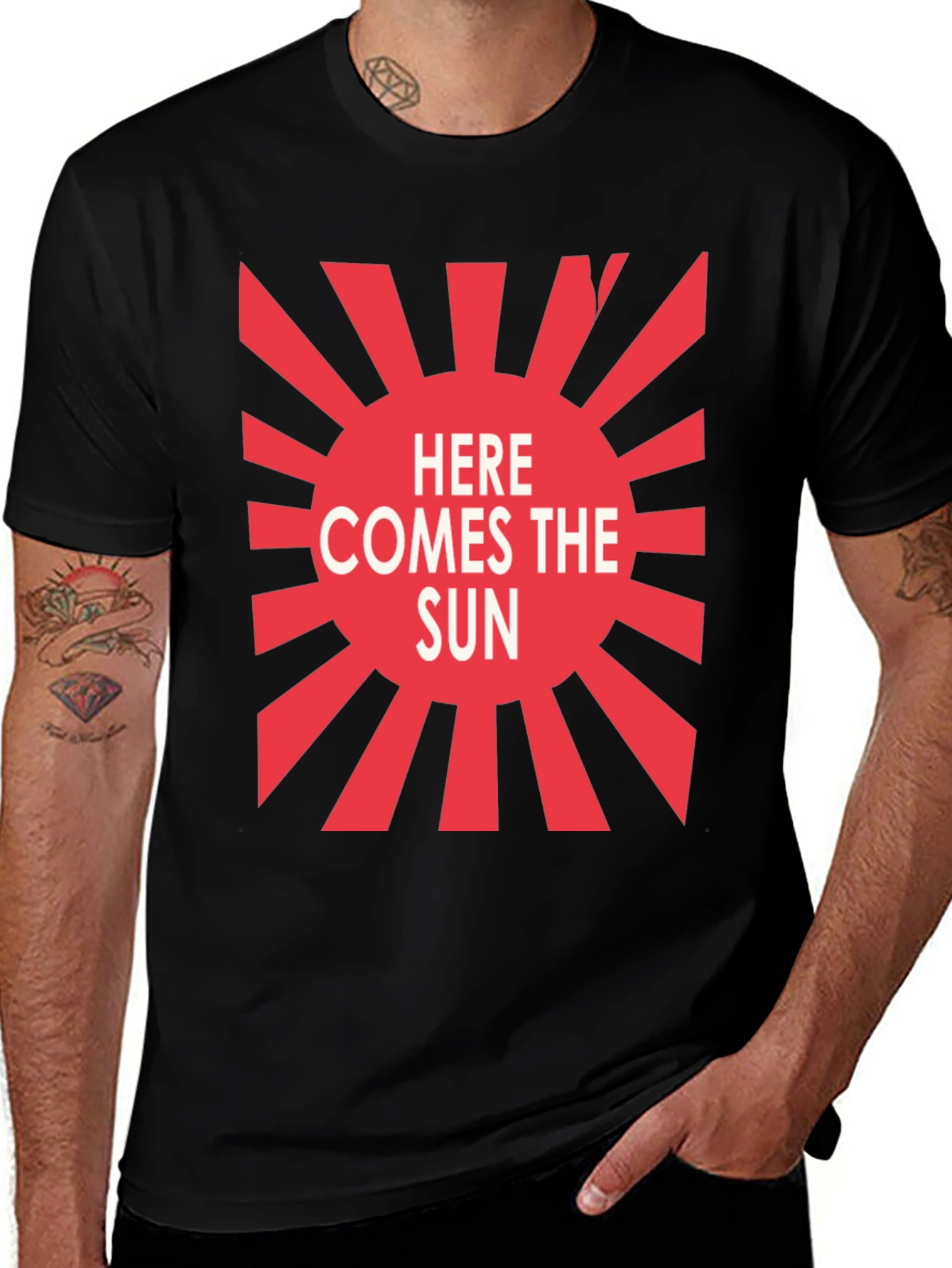 Variant 2 of Here Comes The Sun Graphic Tee
