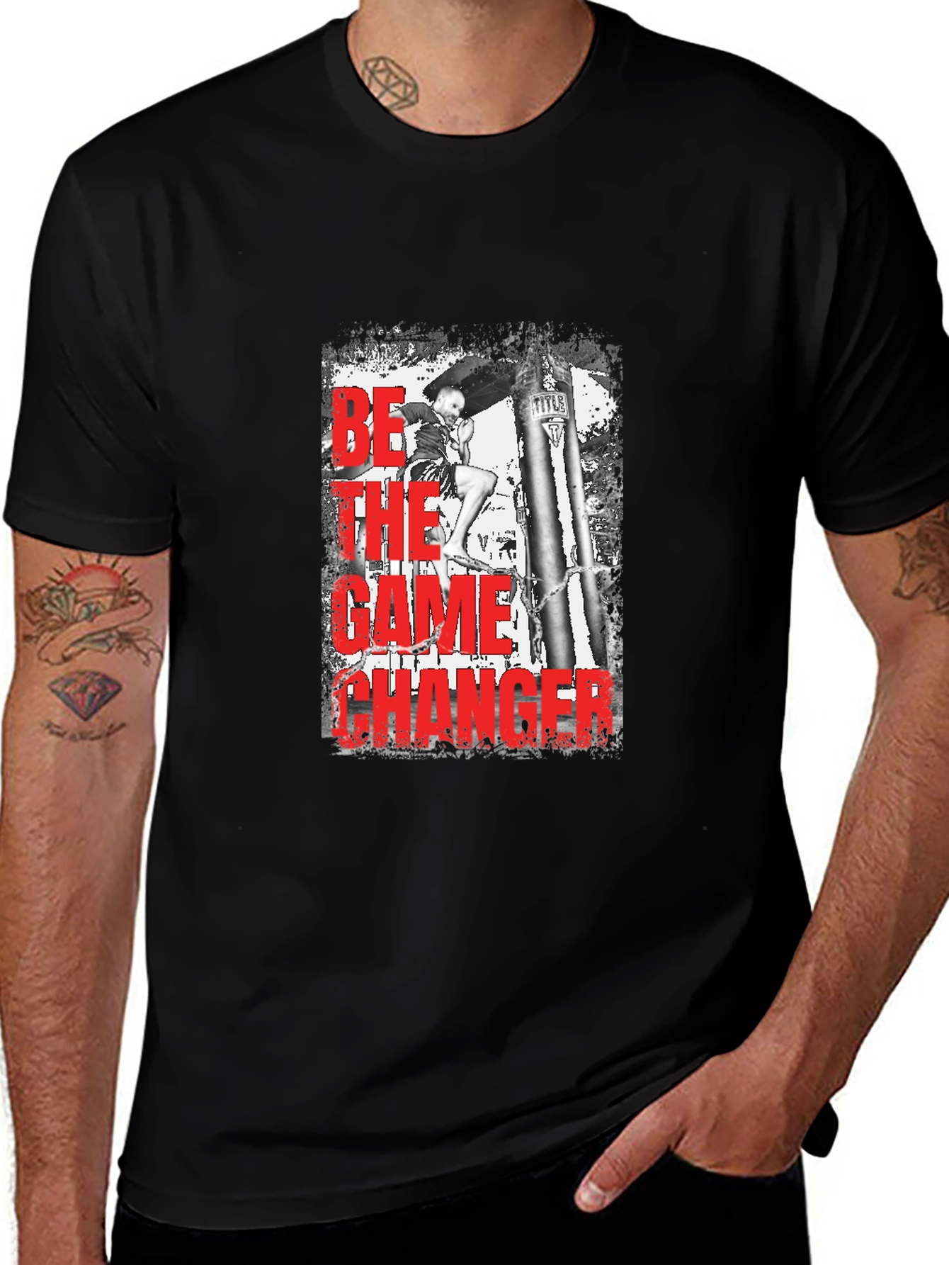 Variant 26 of Be The Game Changer T-Shirt - Black