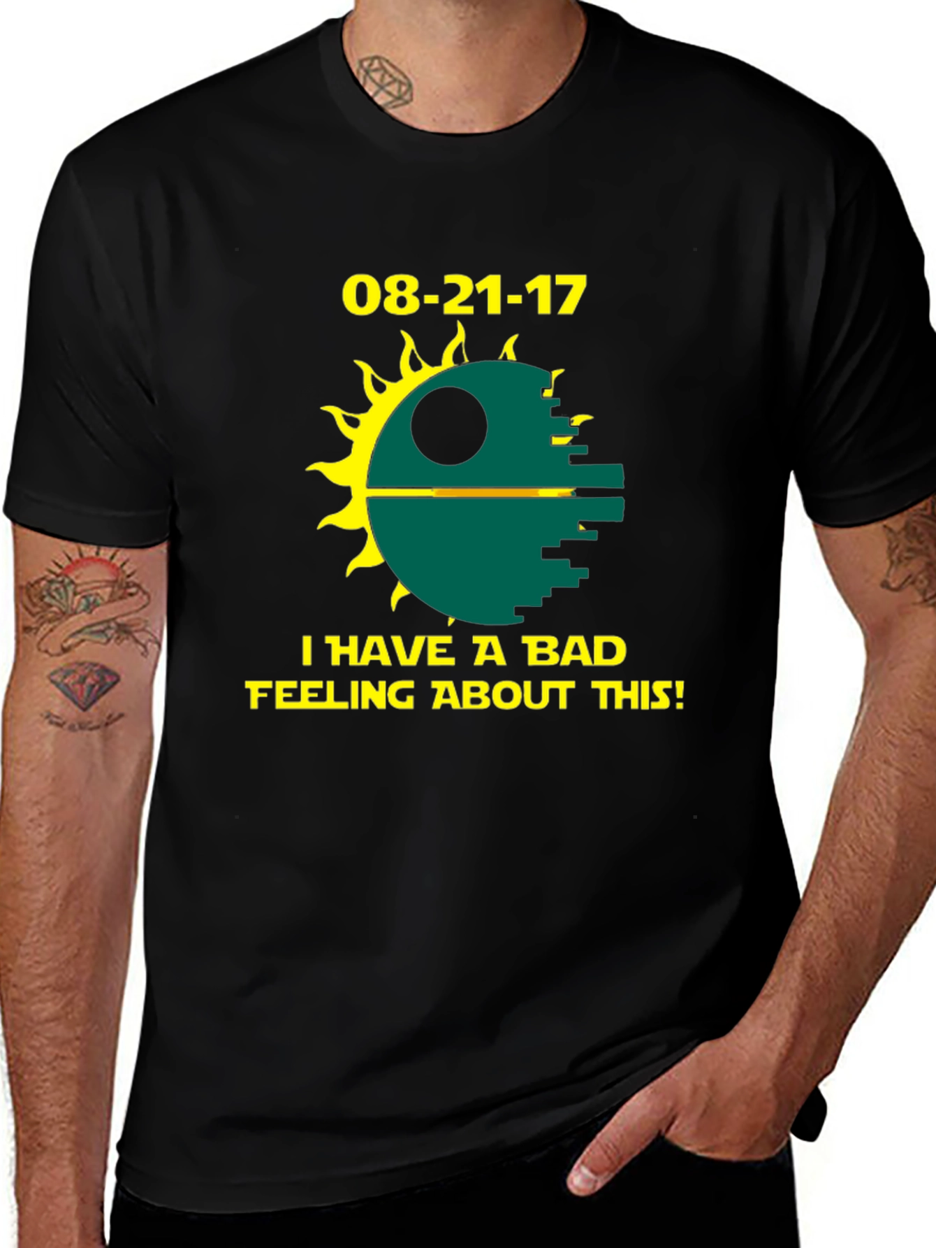 Variant 21 of Eclipse Death Star T-Shirt - Bad Feeling