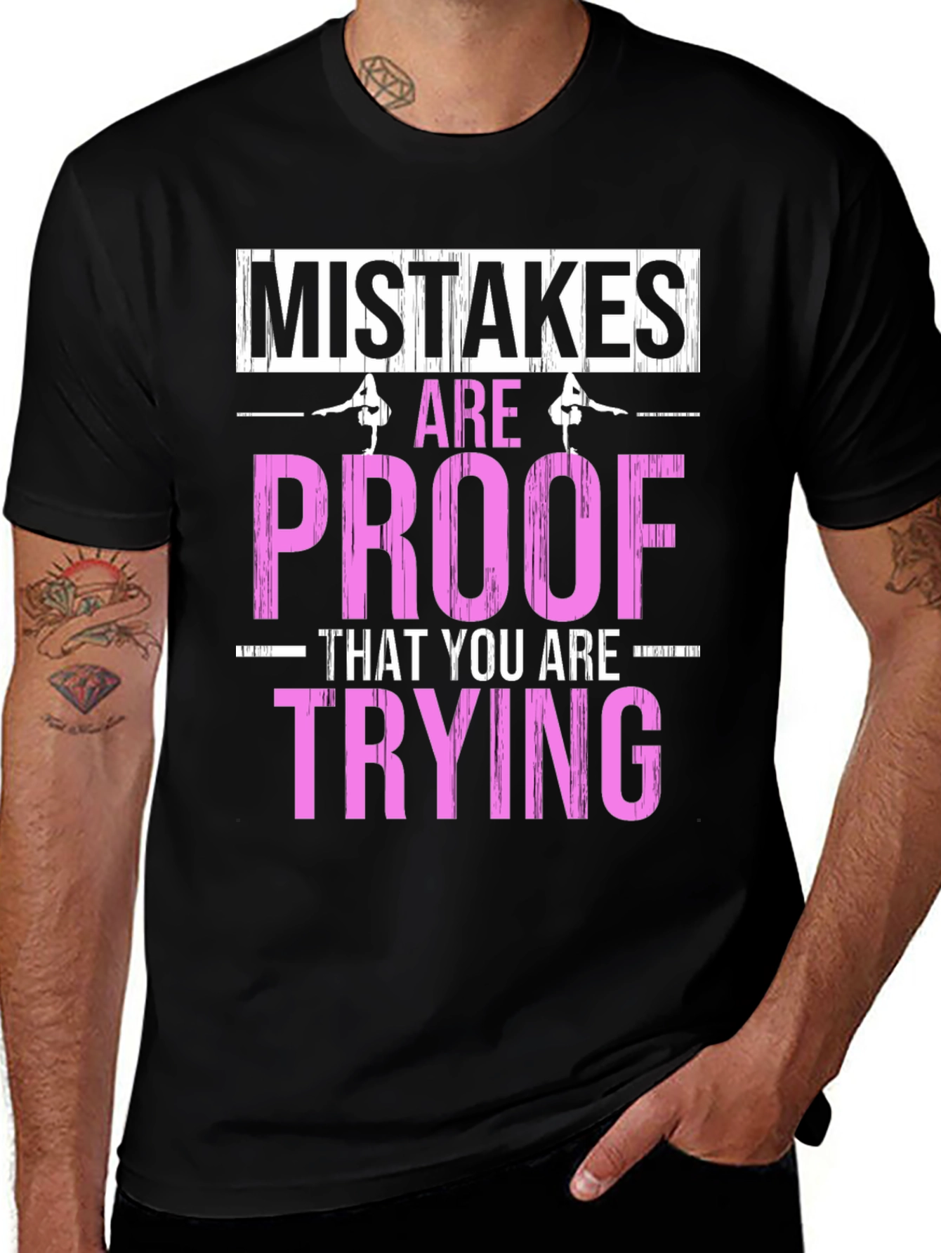 Variant 18 of Mistakes Are Proof You Are Trying T-Shirt
