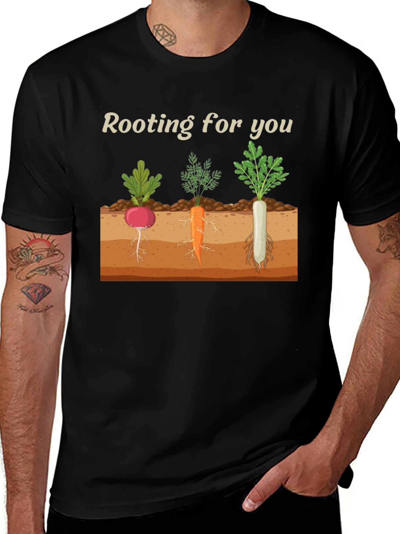 Variant 17 of Rooting For You Graphic T-Shirt