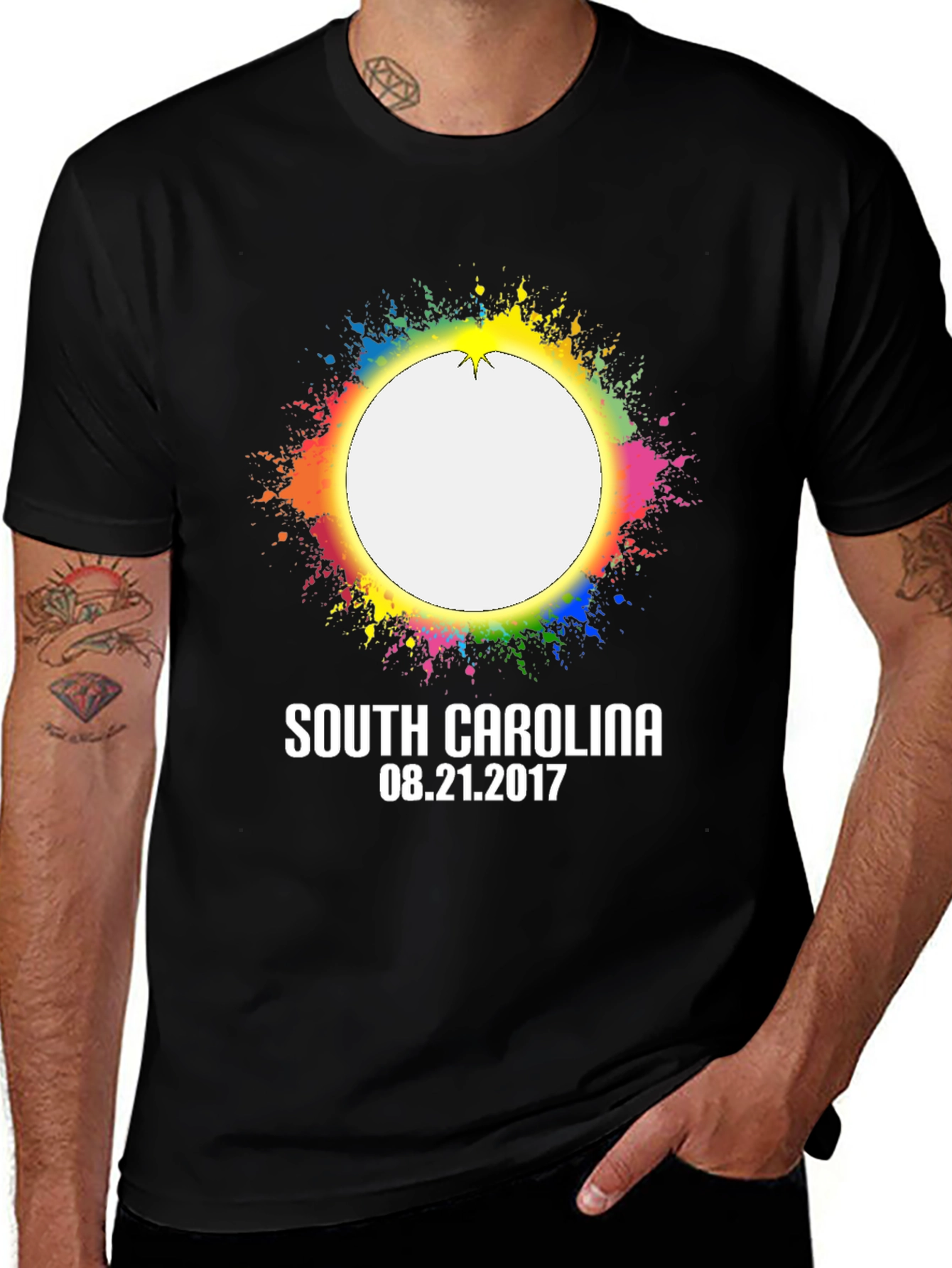 South Carolina Eclipse T-Shirt - August 21, 2017
