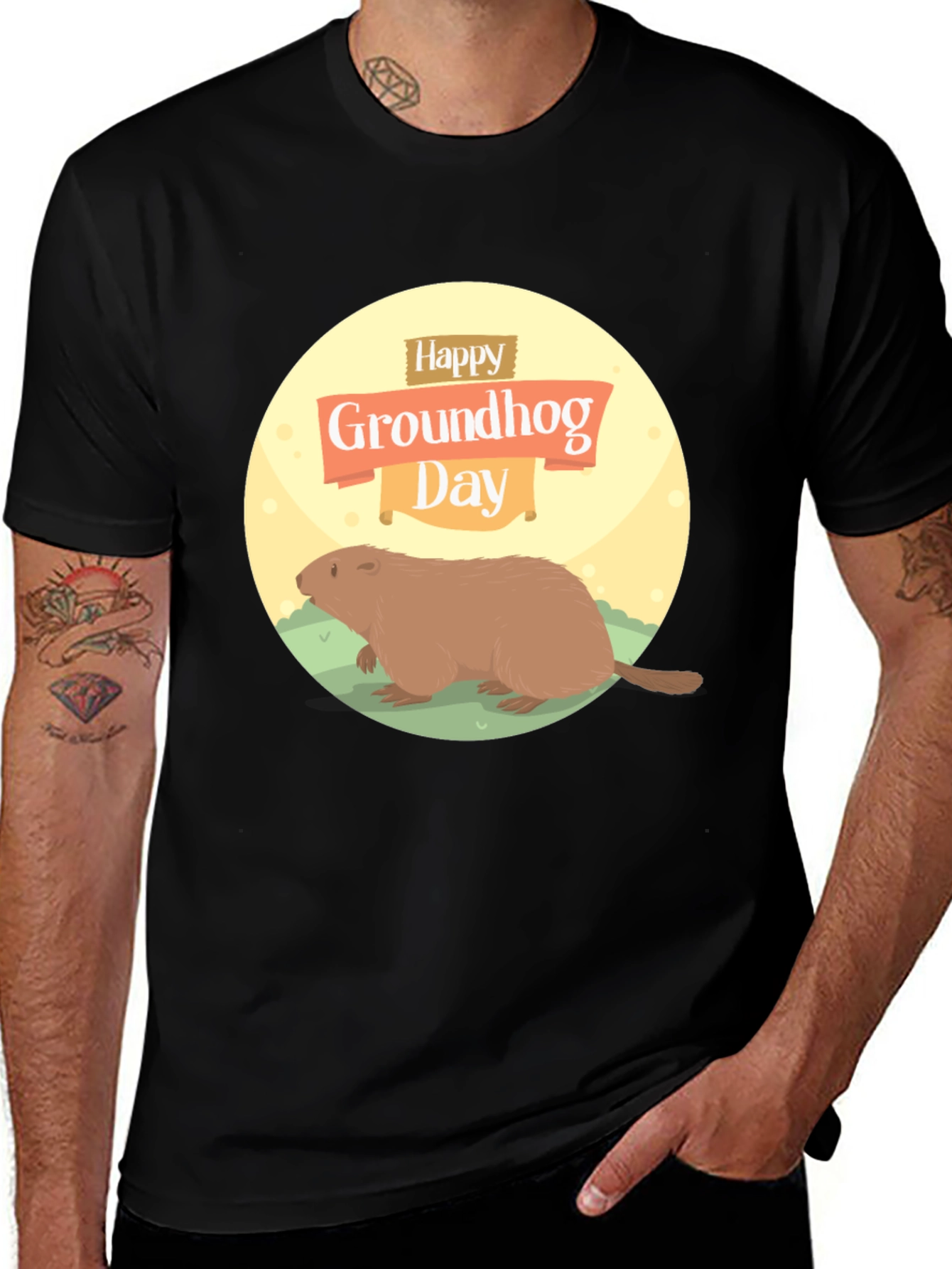 Groundhog Day T-Shirt - Celebrate February 2nd!