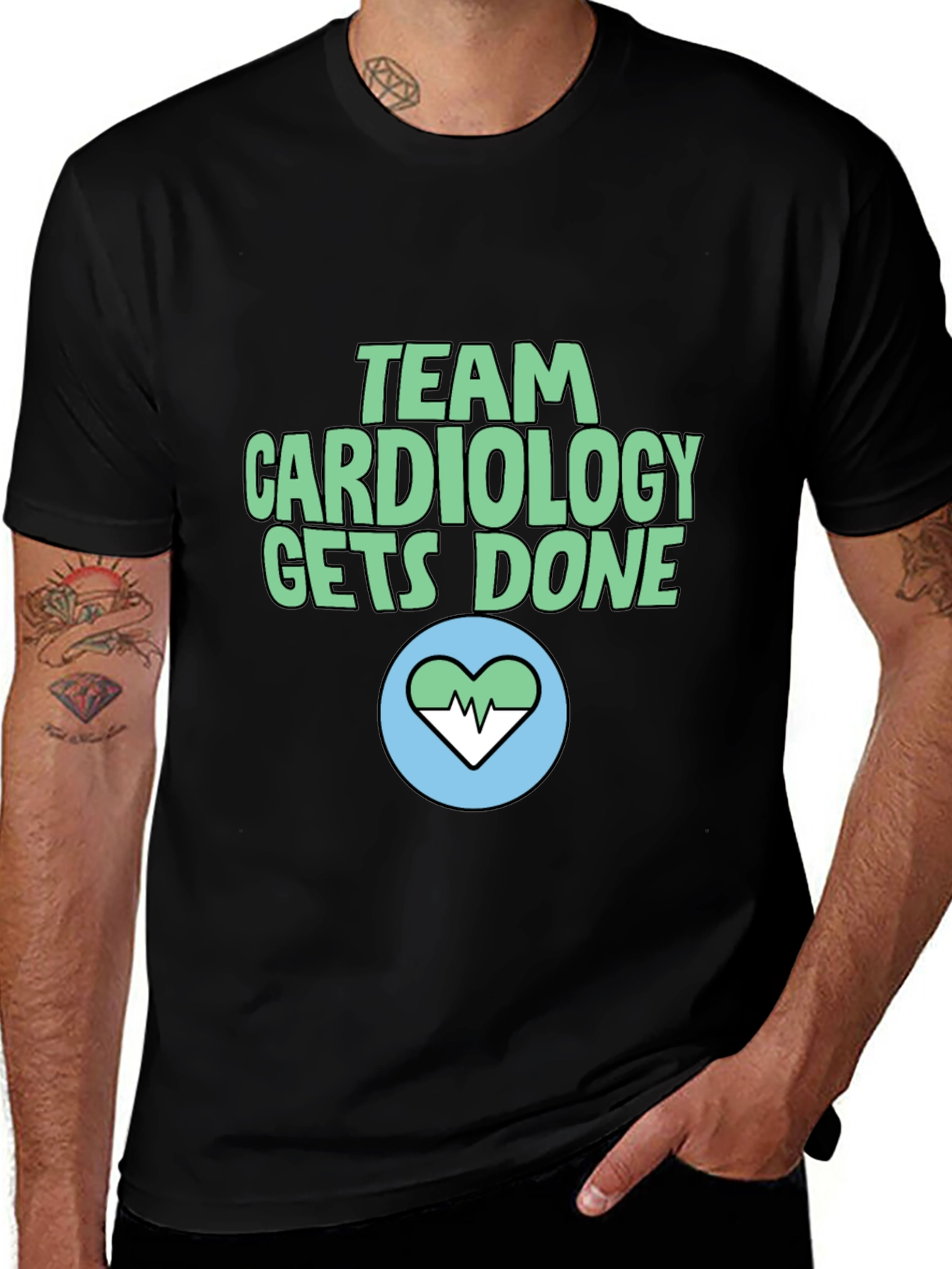 Variant 13 of Team Cardiology T-Shirt - Gets Done!