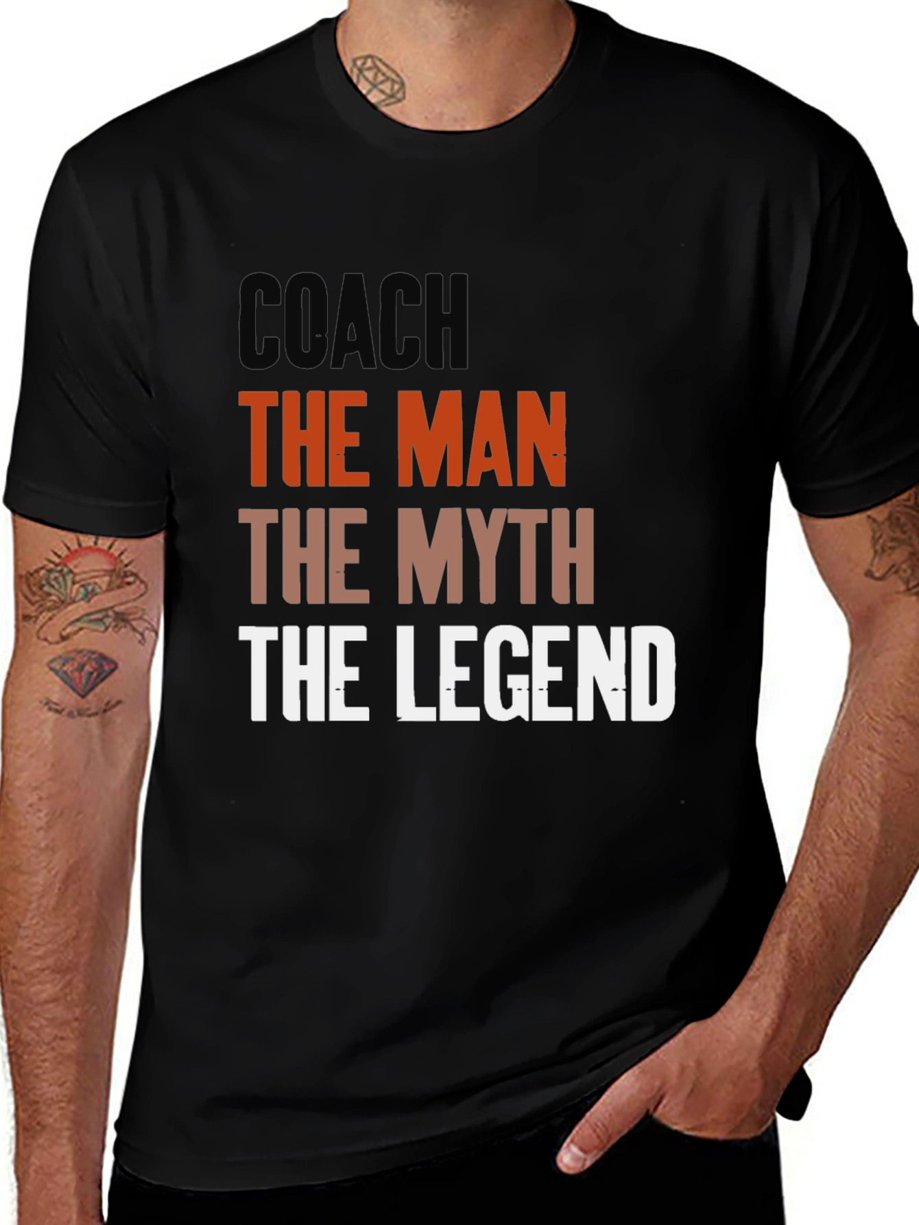 Variant 19 of Coach The Man The Myth The Legend T-Shirt