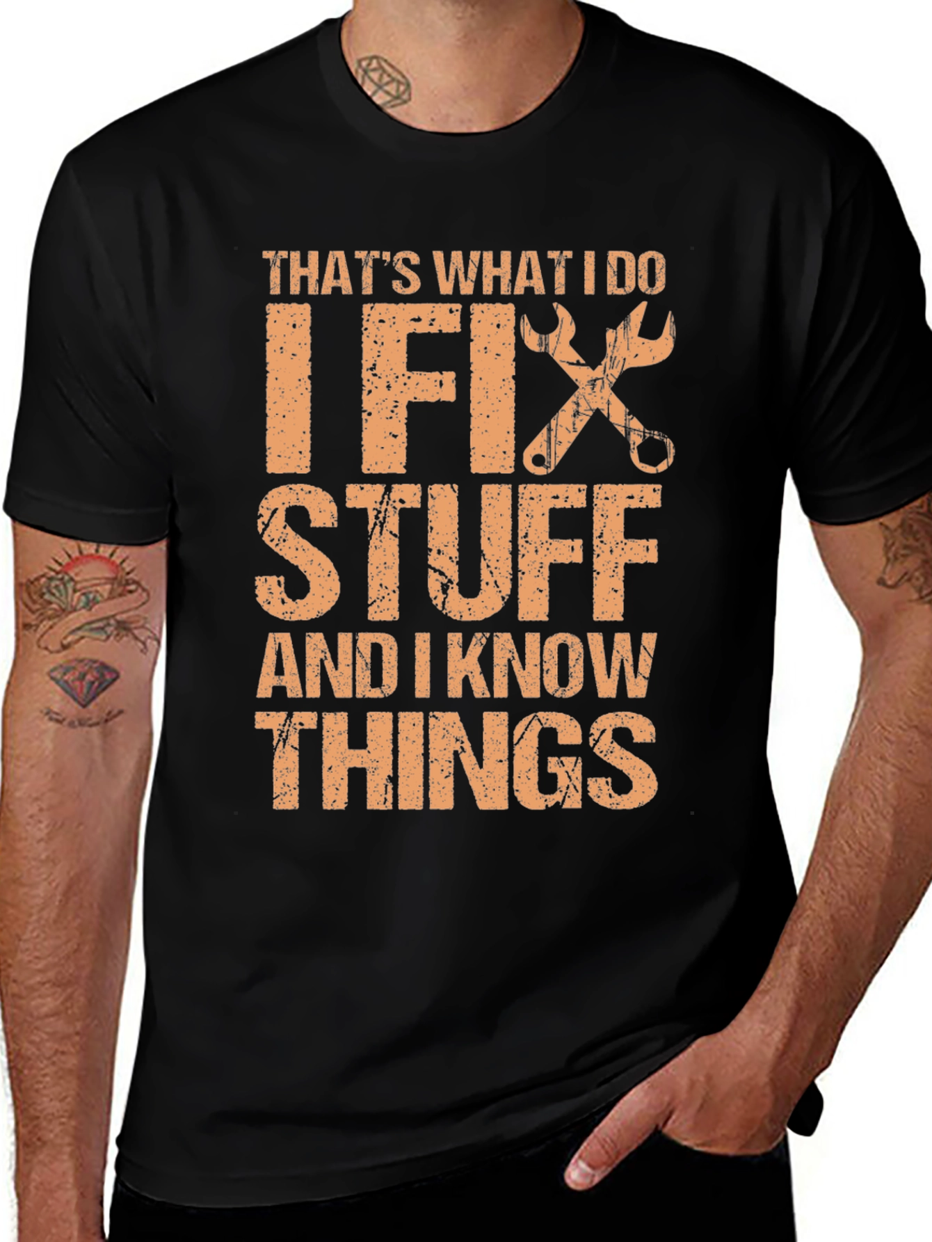 Variant 10 of I Fix Stuff T-Shirt - Funny Mechanic Tee