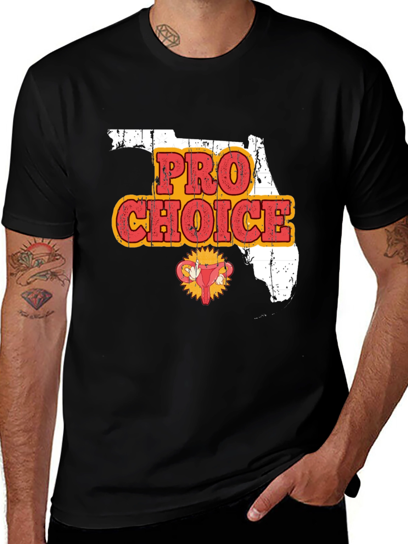 Pro Choice Florida Graphic Tee - Black