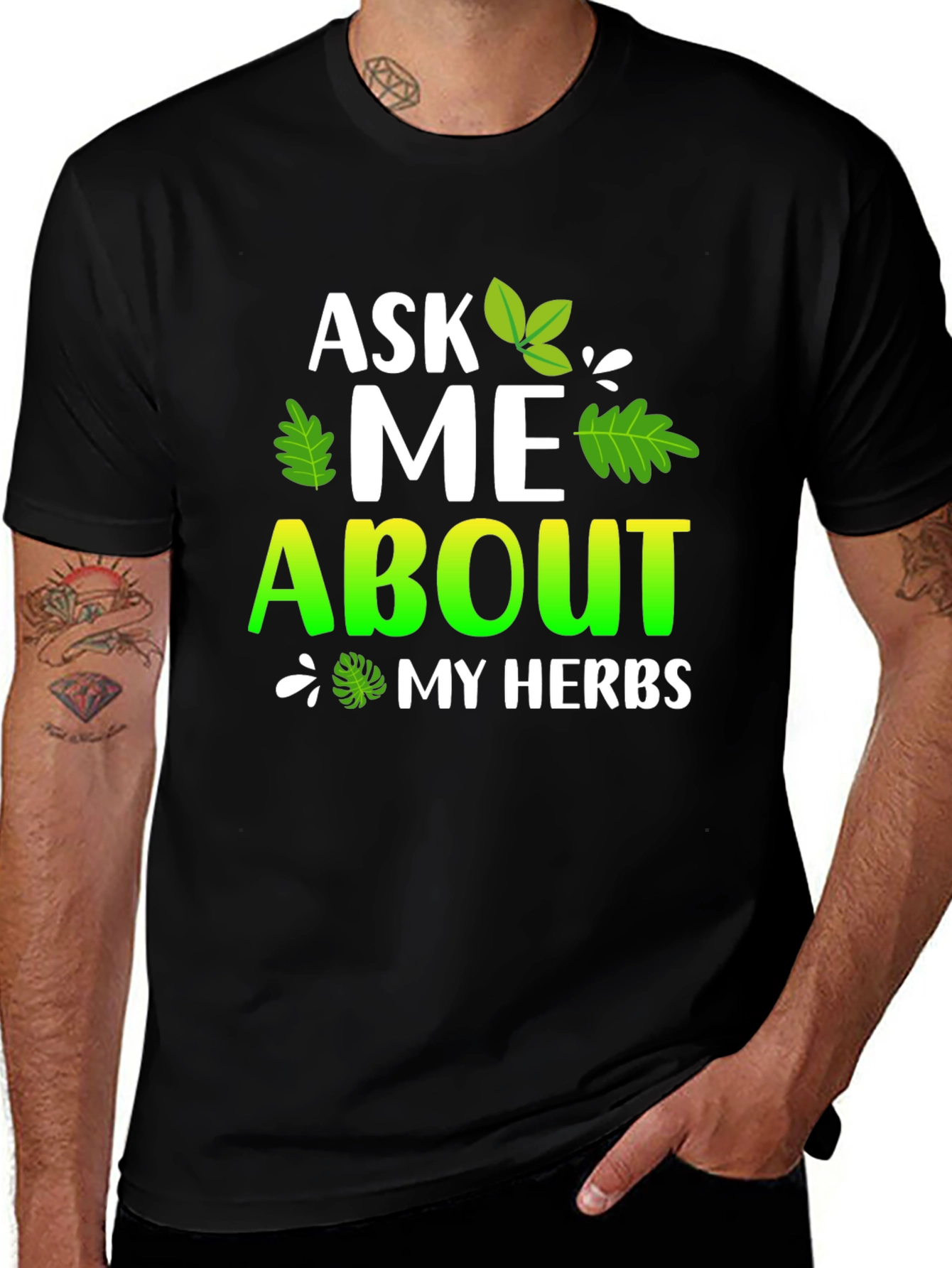 Variant 15 of Ask Me About My Herbs T-Shirt