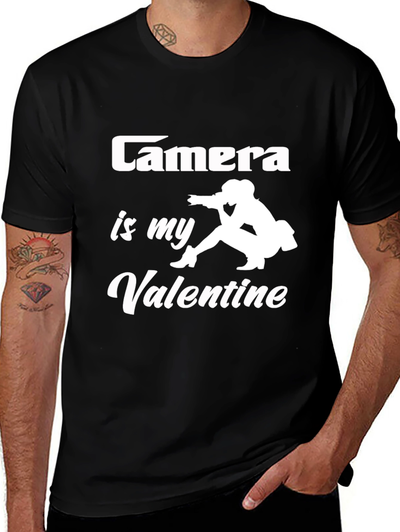 Variant 20 of Camera is My Valentine Graphic T-Shirt