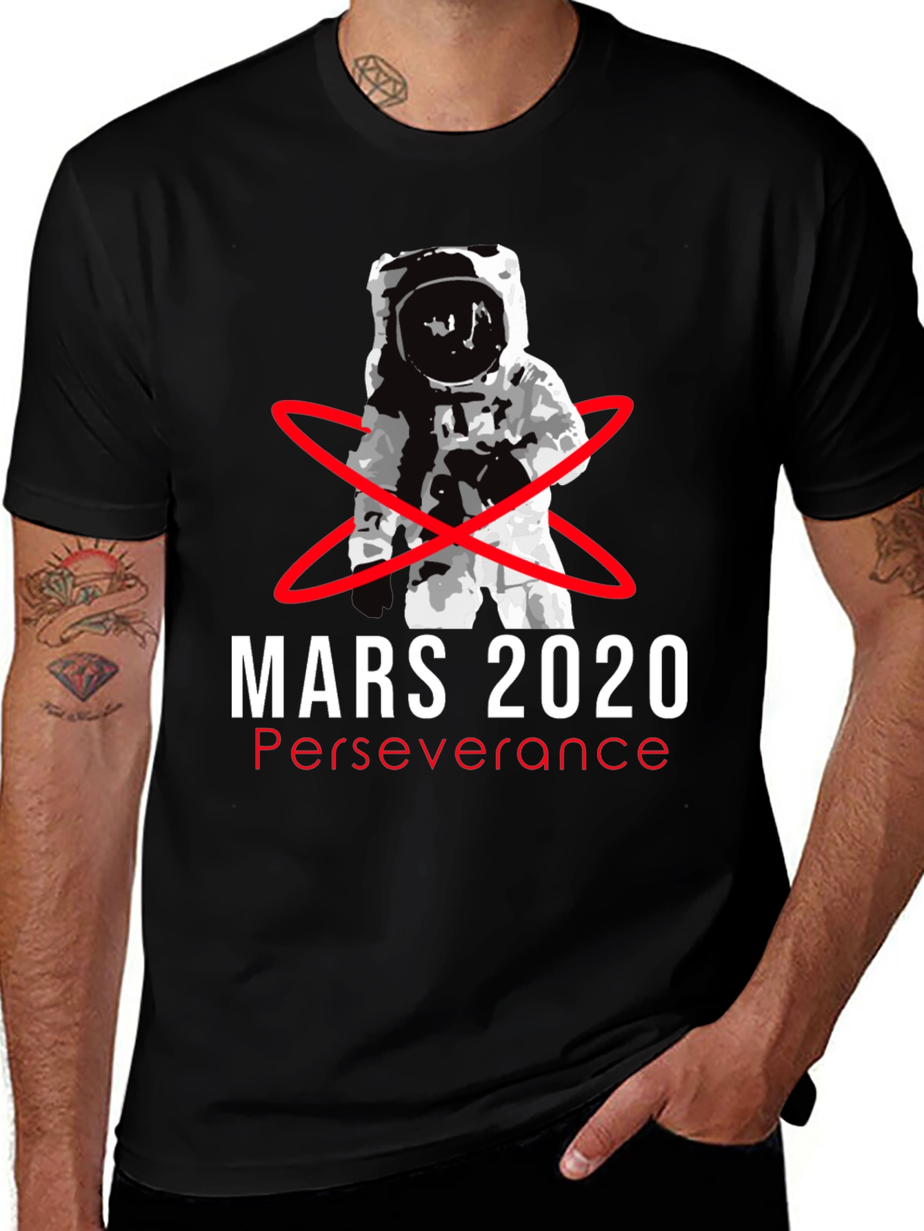 Mars 2020 Perseverance T-Shirt - Space Exploration Tee