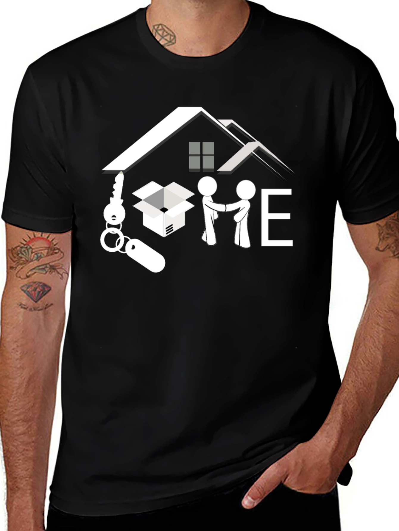 Variant 24 of New Home T-Shirt | Housewarming Gift