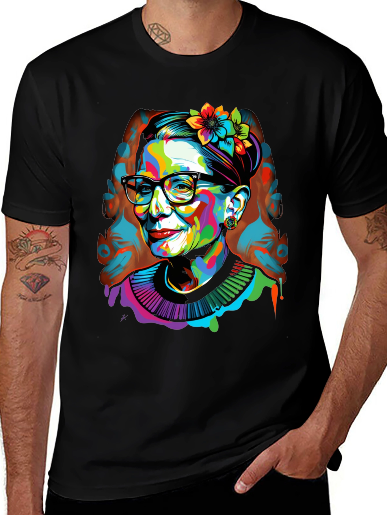 RBG Colorful Graphic Tee - Unisex