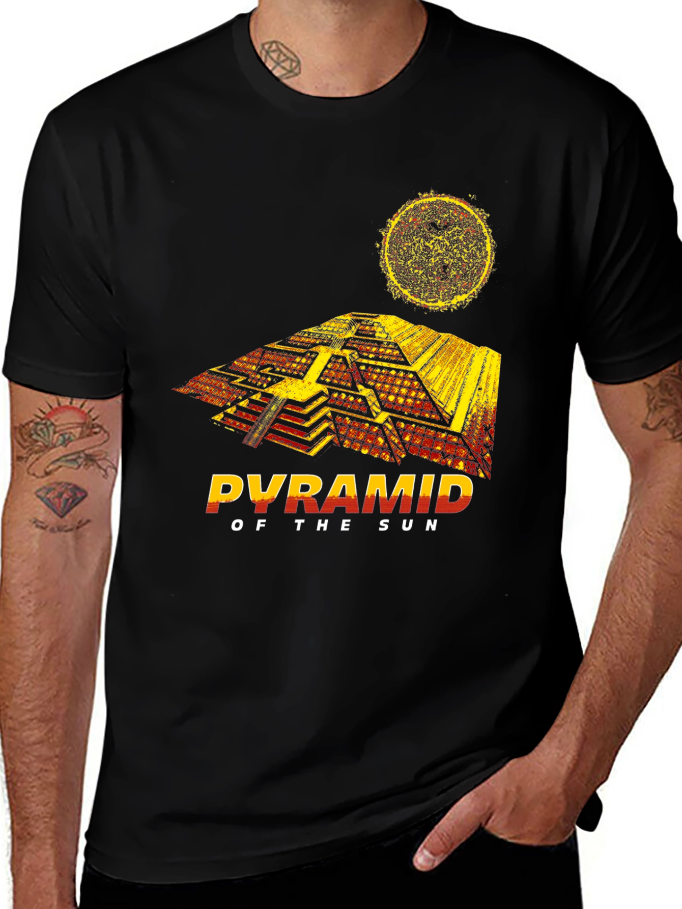 Variant 12 of Pyramid of The Sun Graphic T-Shirt