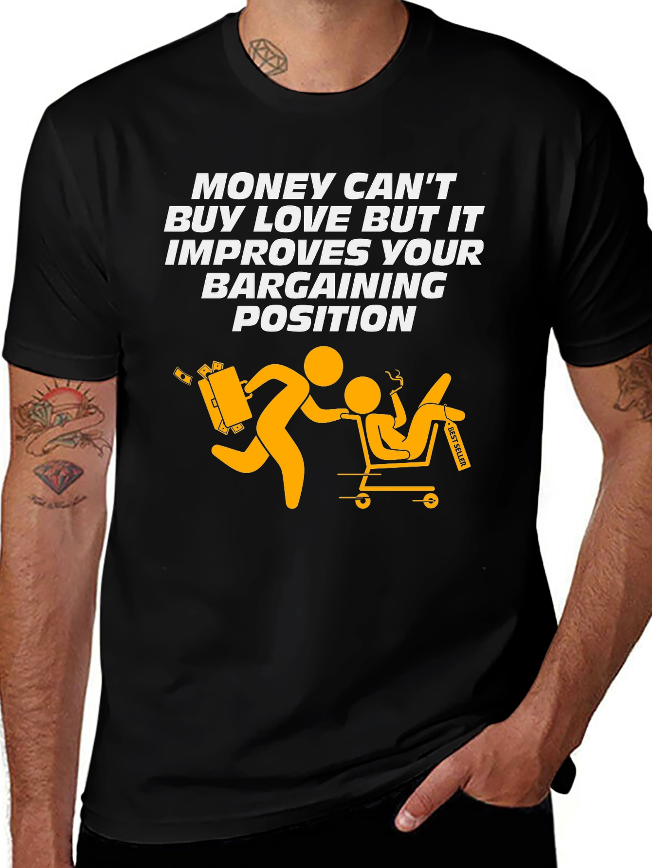 Variant 17 of Money Bargaining Position Graphic Tee