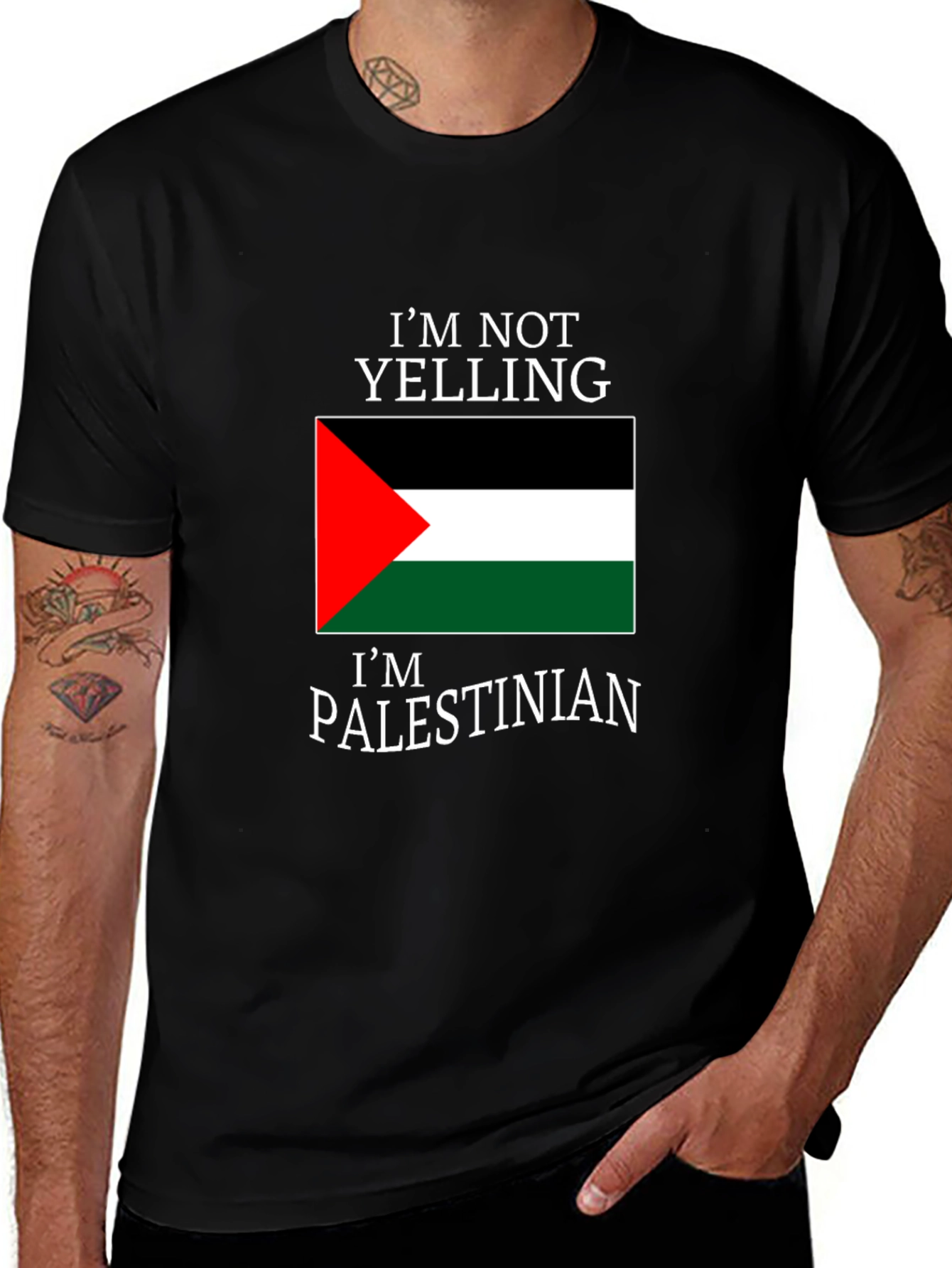 I'm Not Yelling I'm Palestinian T-Shirt