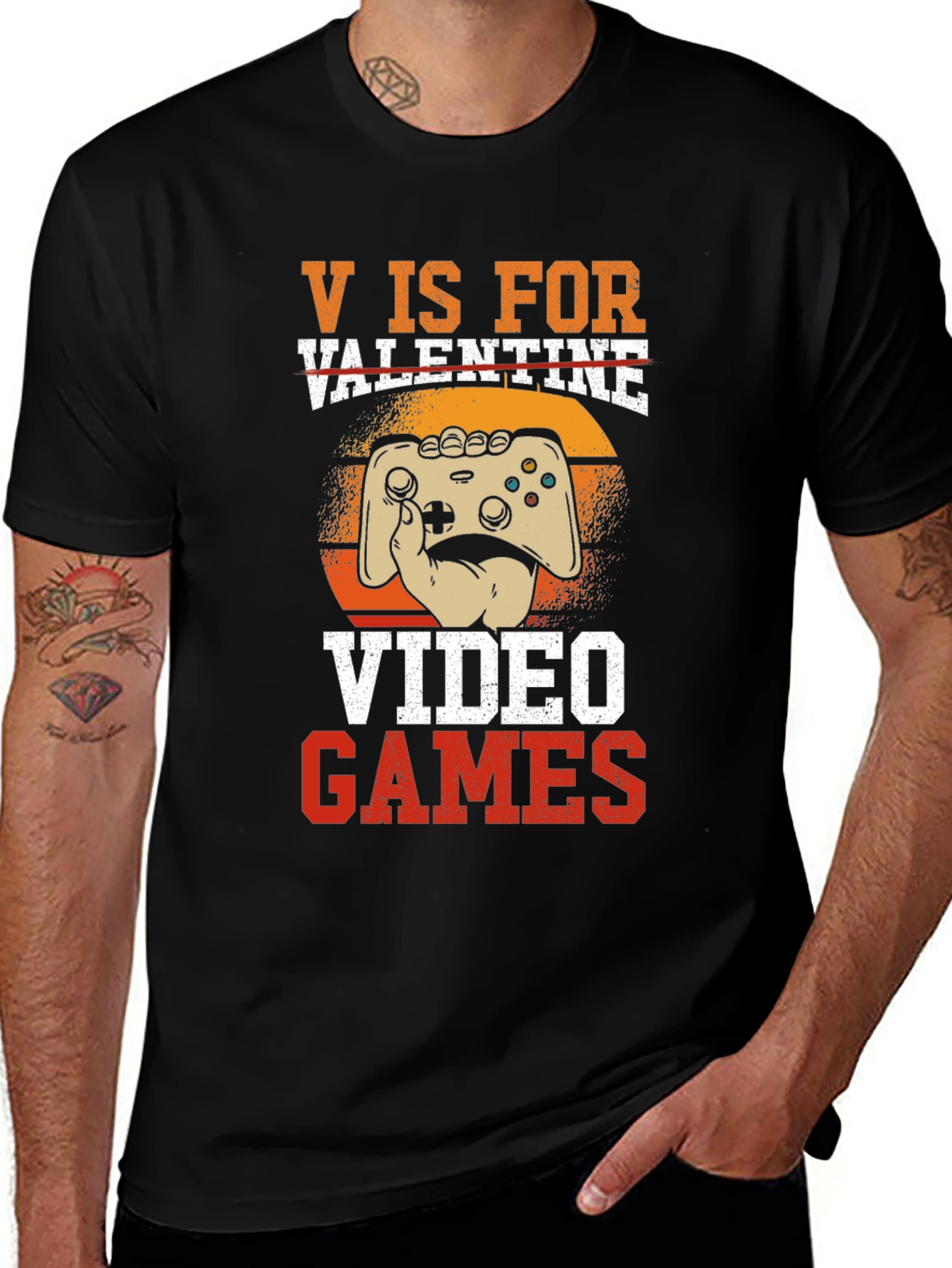 Variant 28 of V is for Valentine Video Games T-Shirt