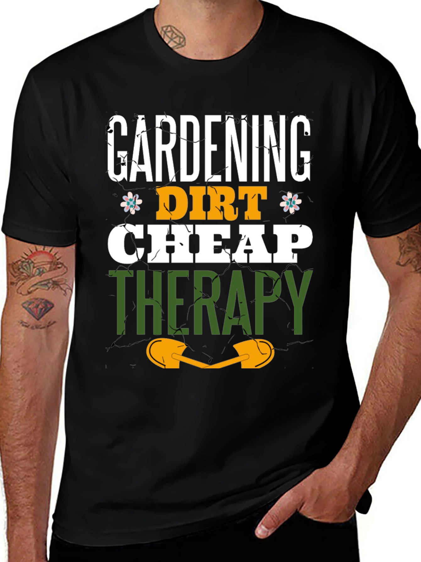 Variant 30 of Gardening Dirt Cheap Therapy Graphic T-Shirt