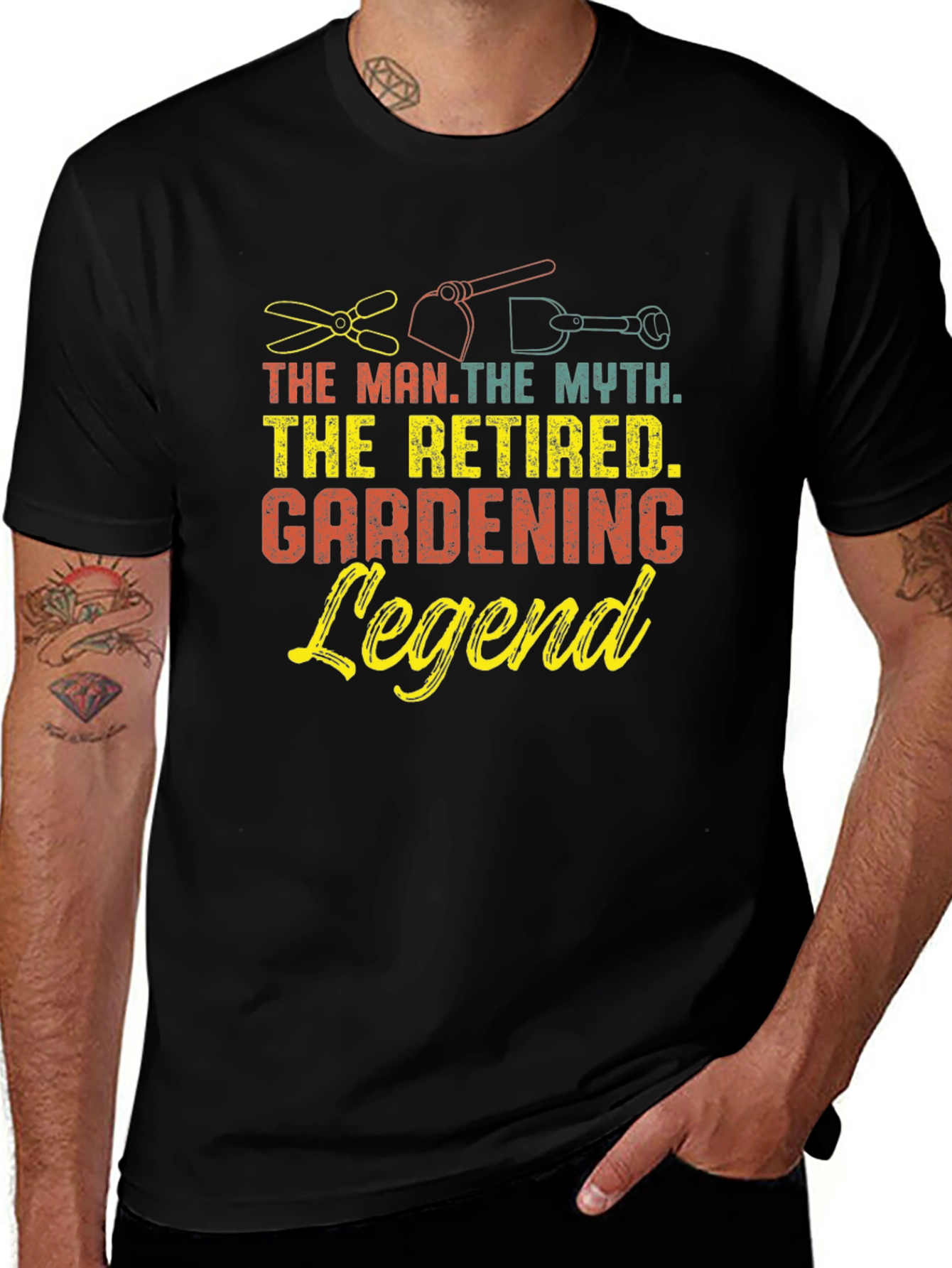 Variant 14 of Retired Gardening Legend T-Shirt, Funny Gardener Gift