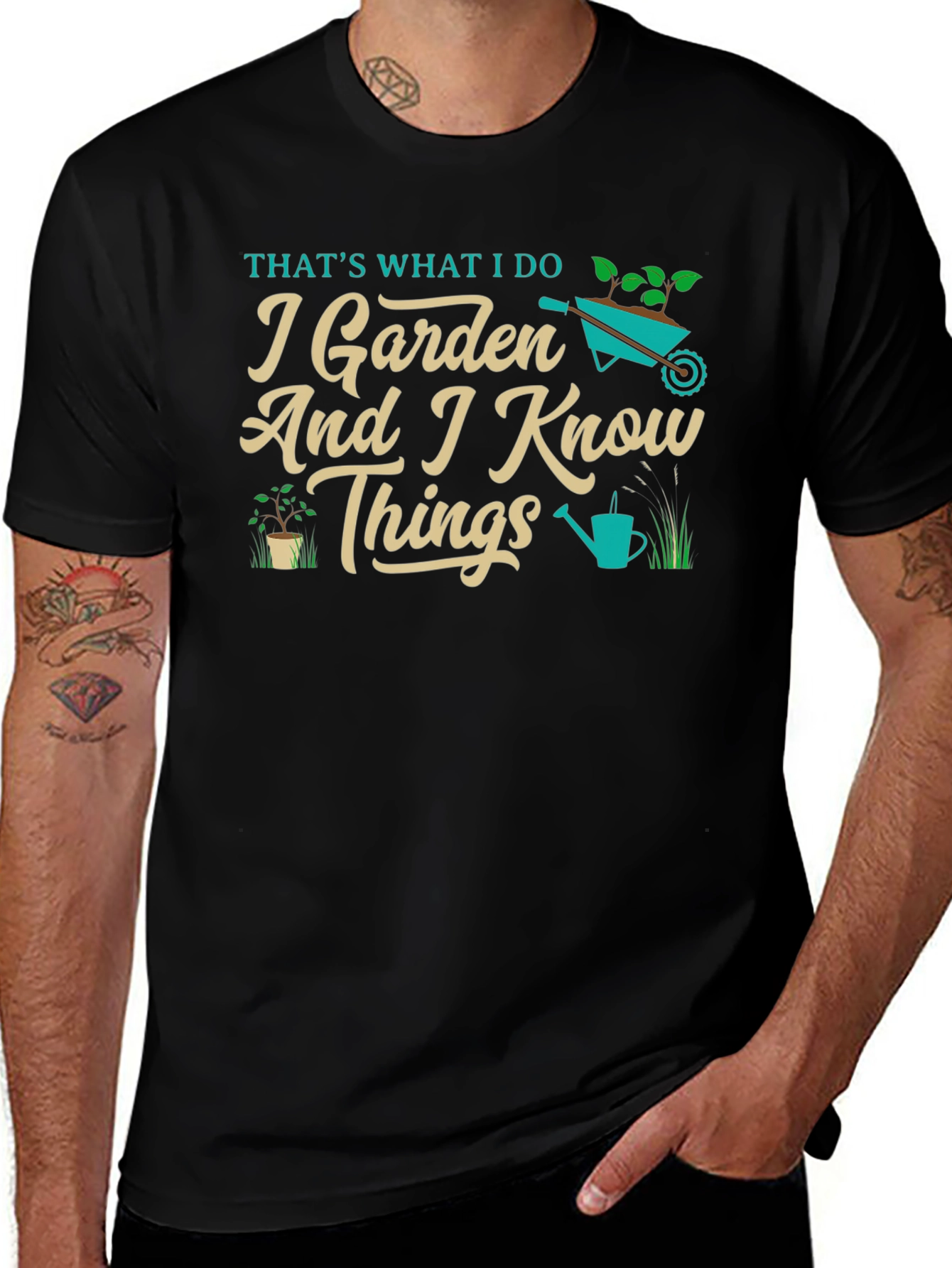Variant 23 of I Garden And I Know Things T-Shirt