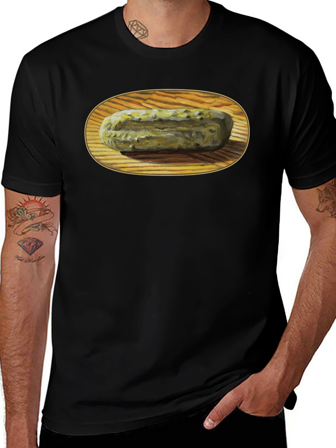 Variant 11 of Pickle Art Graphic Tee - Unique Foodie Apparel