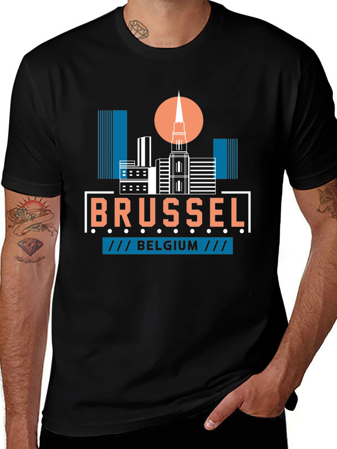 Brussels Belgium Graphic T-Shirt