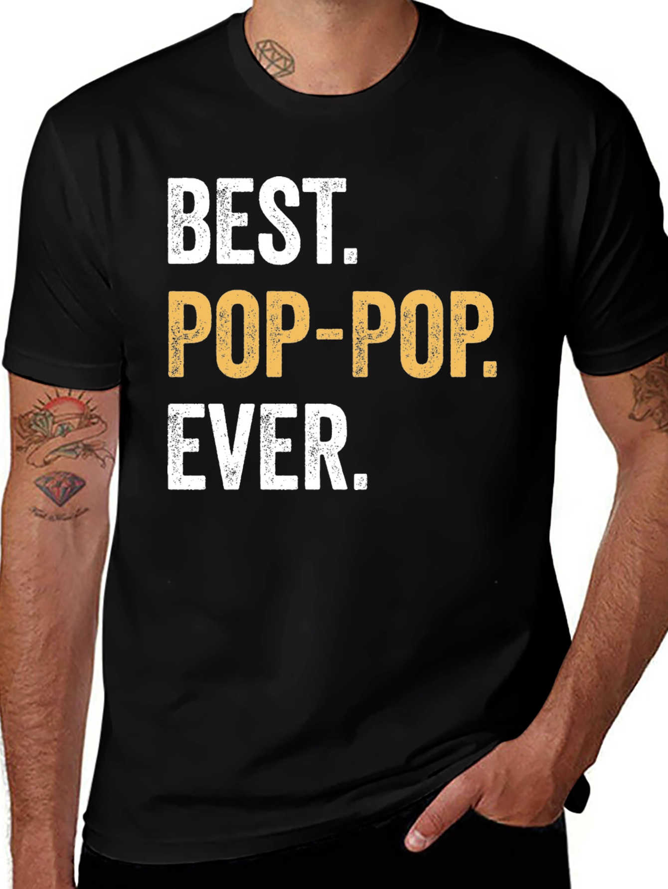 Variant 21 of Best Pop-Pop Ever T-Shirt - Grandpa Gift