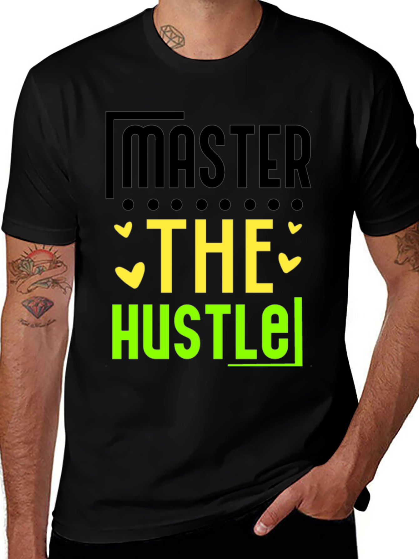 Variant 29 of Master the Hustle Graphic T-Shirt