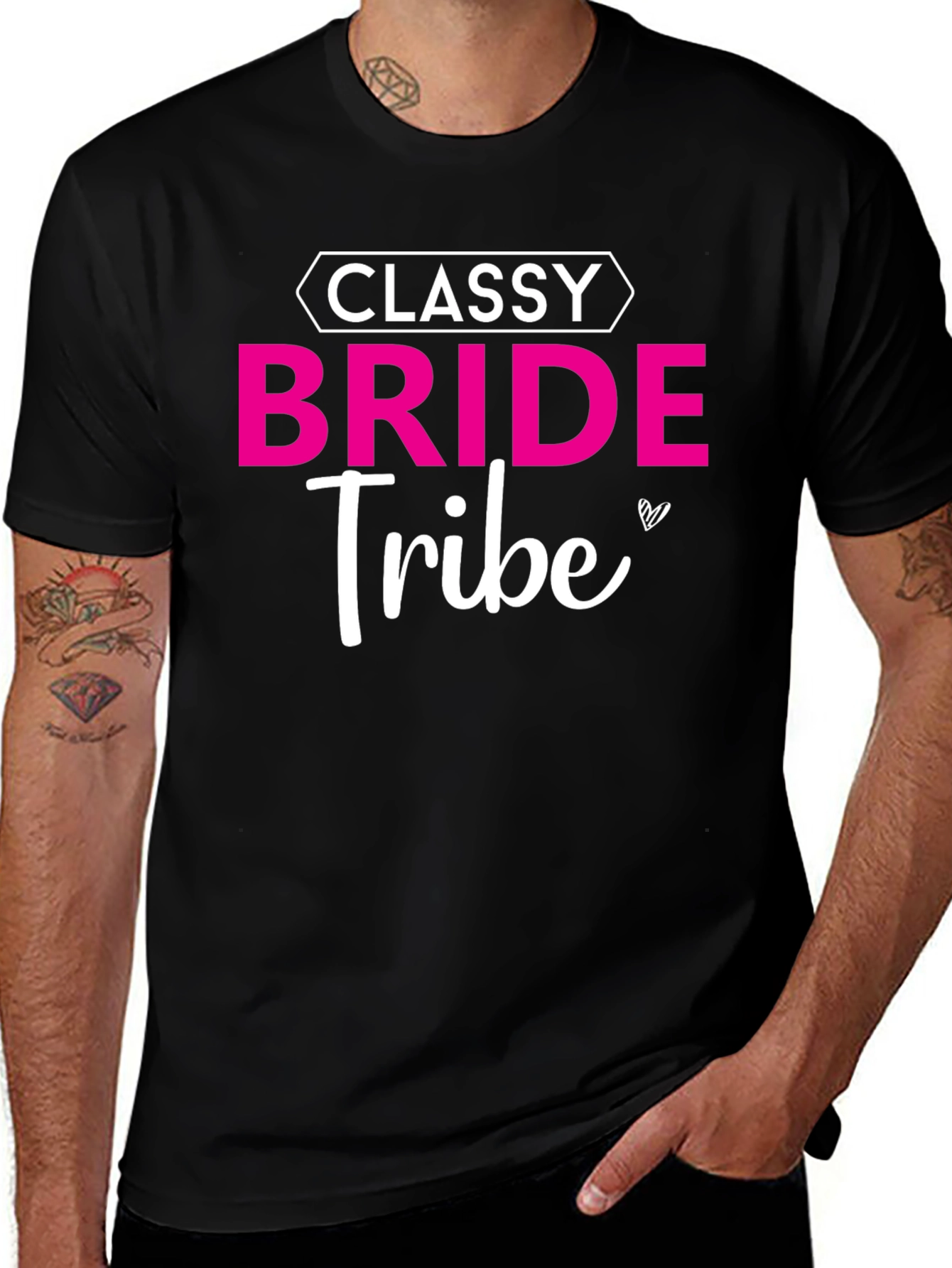 Classy Bride Tribe T-Shirt - Bridal Party Tee