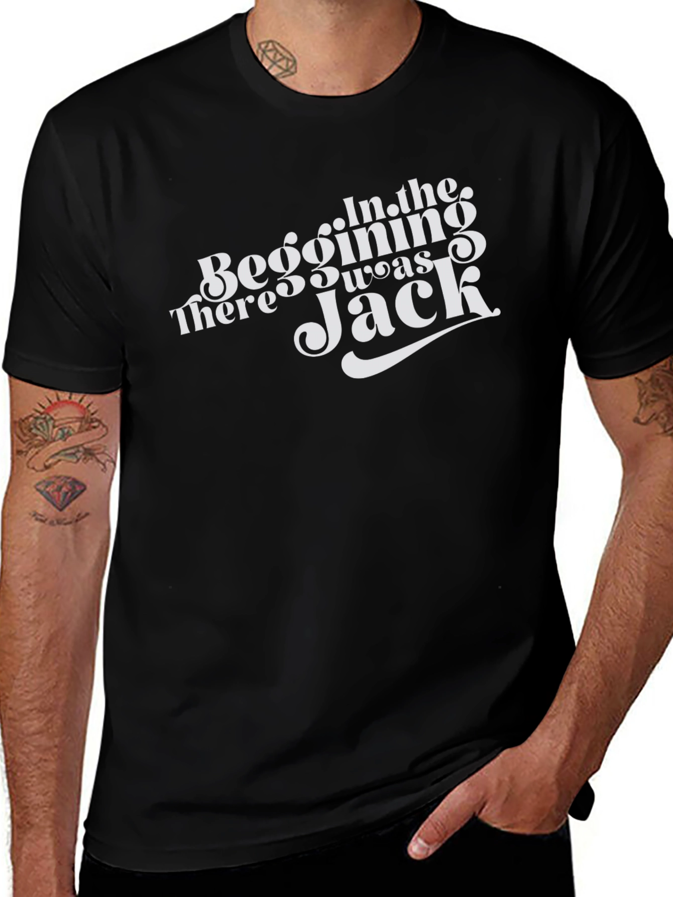 Variant 10 of In the Beginning There was Jack T-Shirt