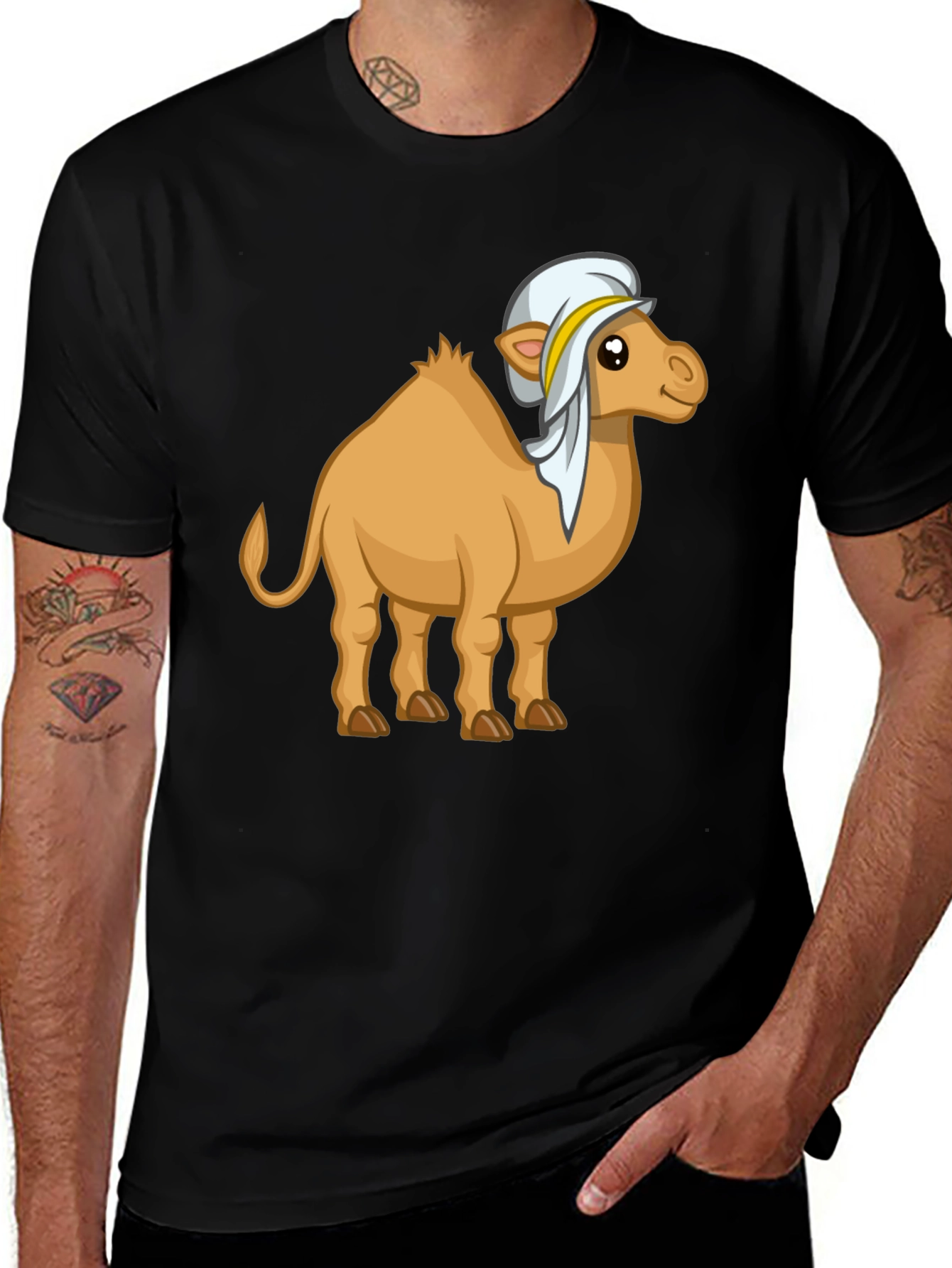 Variant 7 of Camel Cartoon T-Shirt