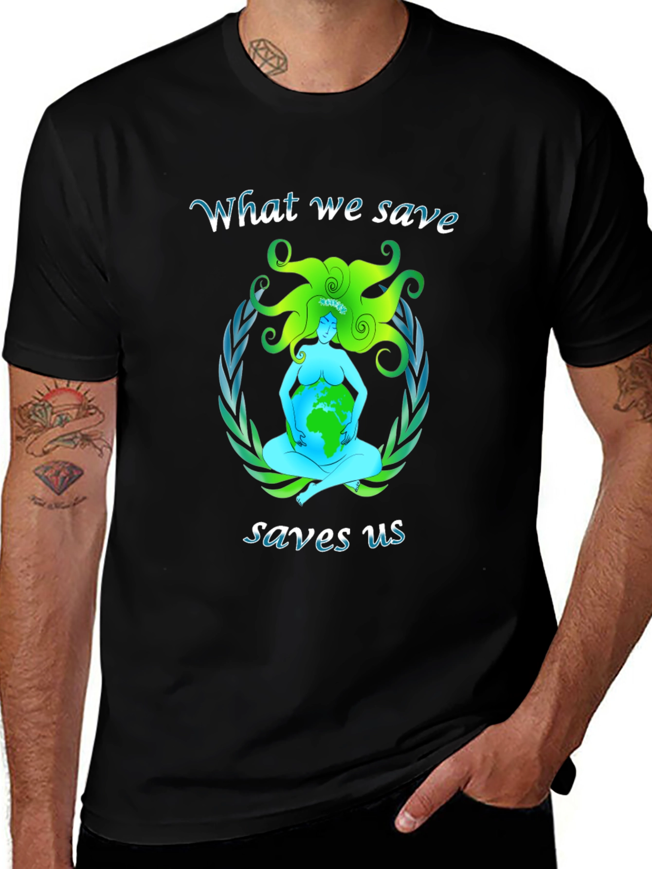 Earth Mother Tee: Save the Planet, Save Us