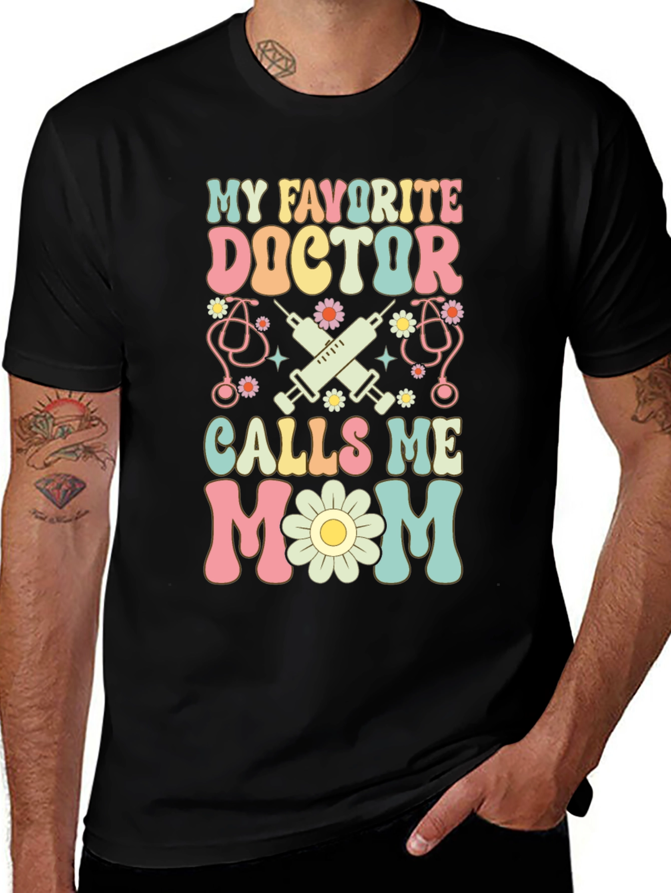 Variant 10 of My Favorite Doctor Calls Me Mom T-Shirt