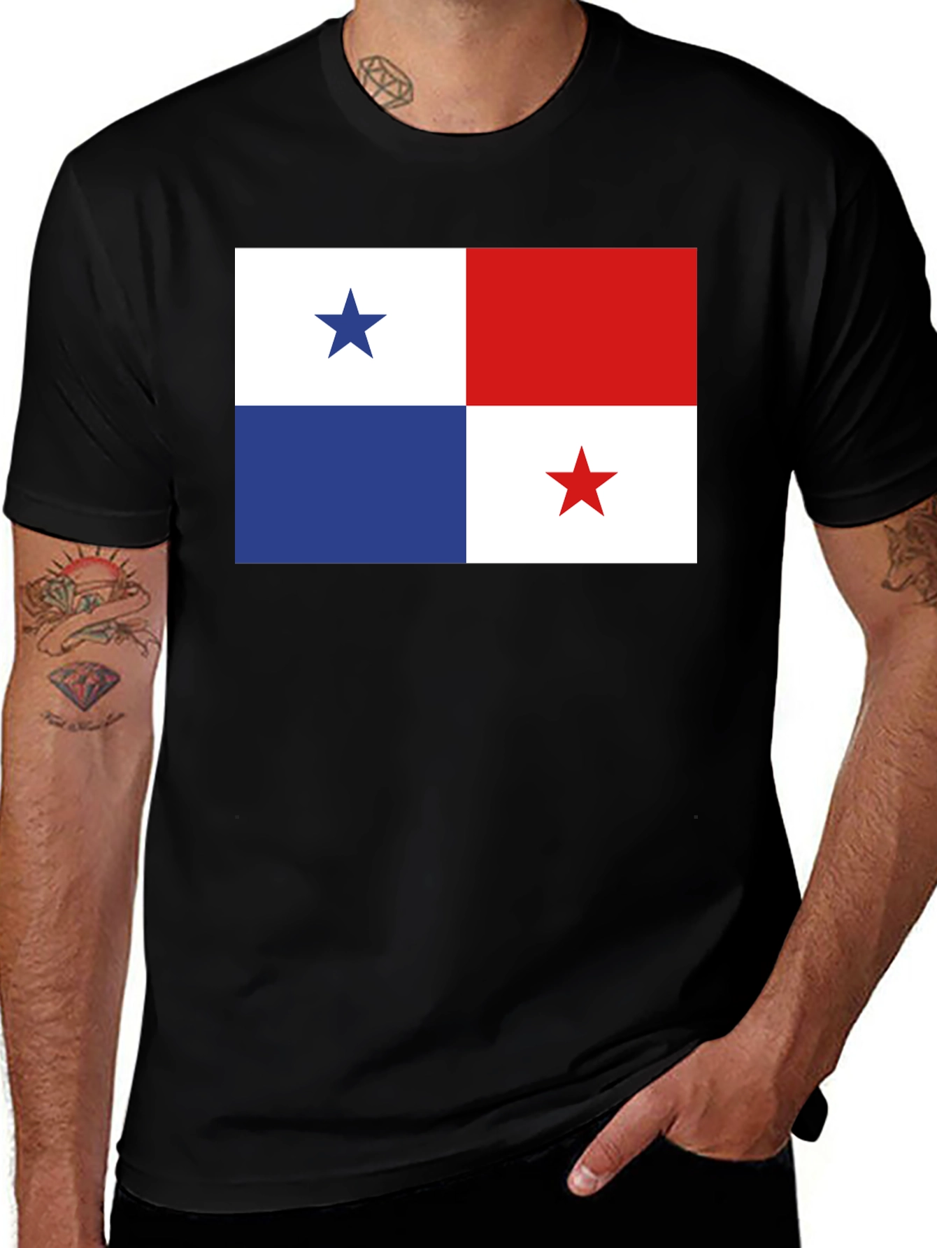 Panama Flag T-Shirt - Patriotic Pride