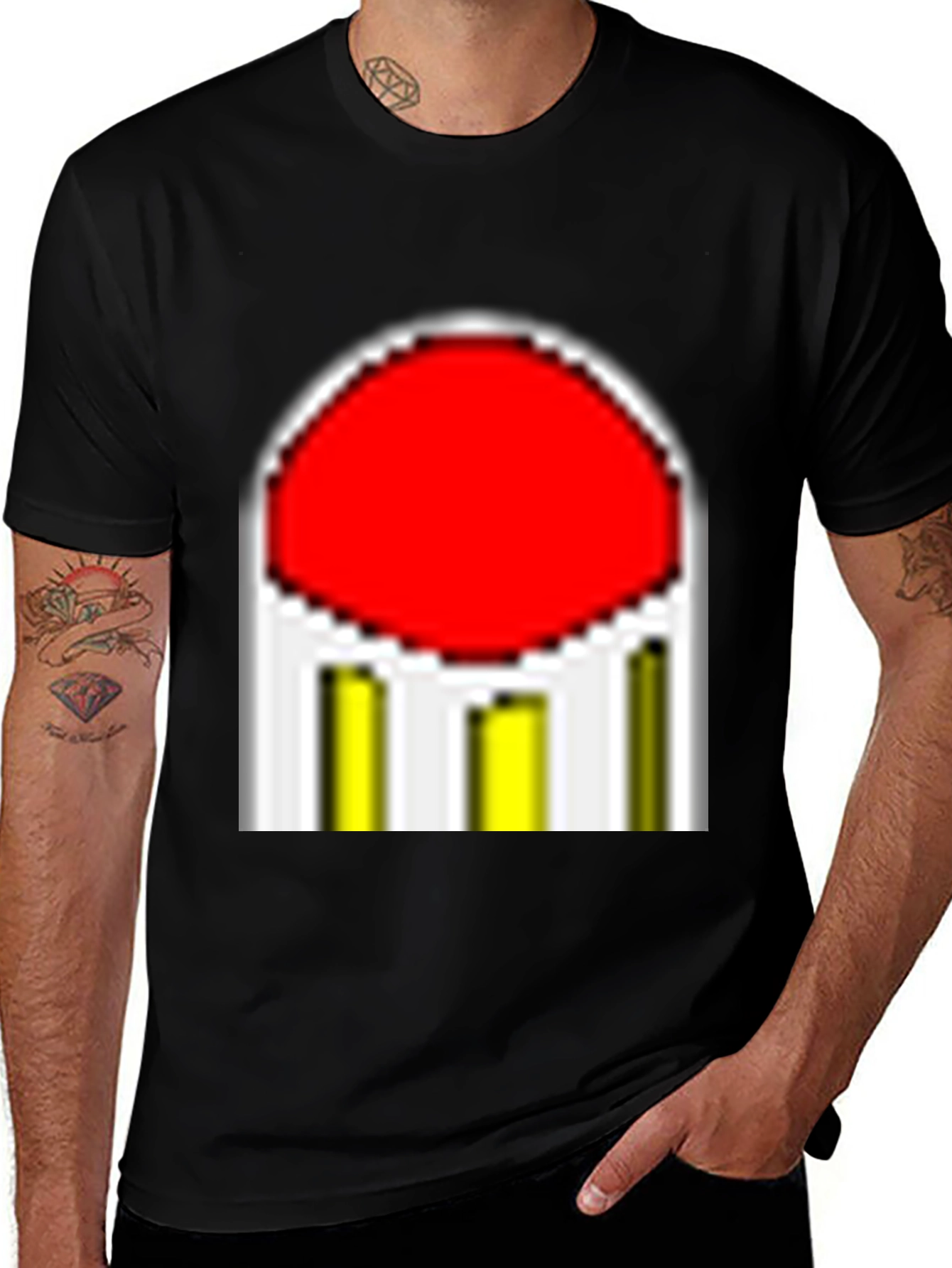 Variant 24 of Retro Pixel Art T-Shirt