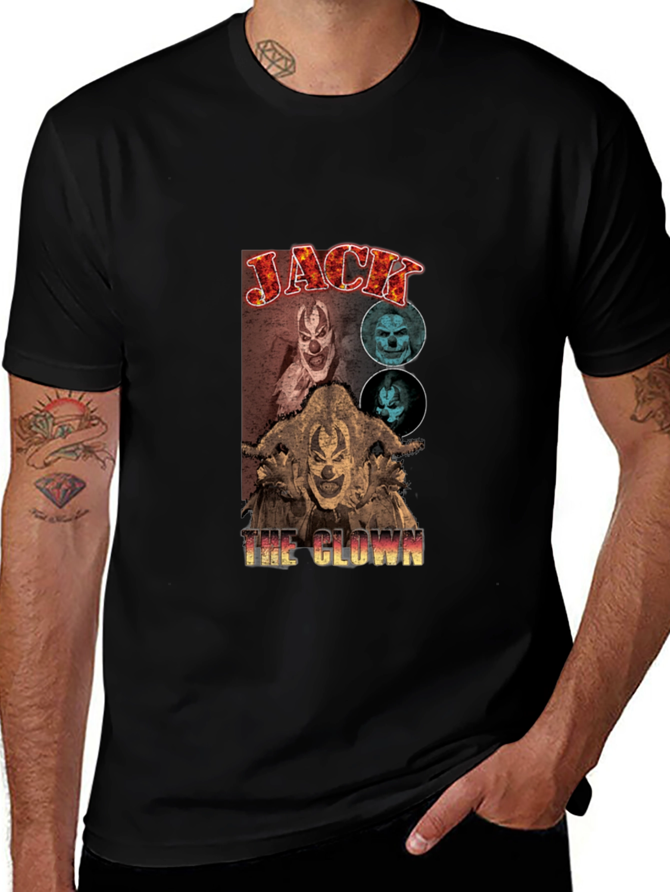 Variant 30 of Jack the Clown Horror T-Shirt